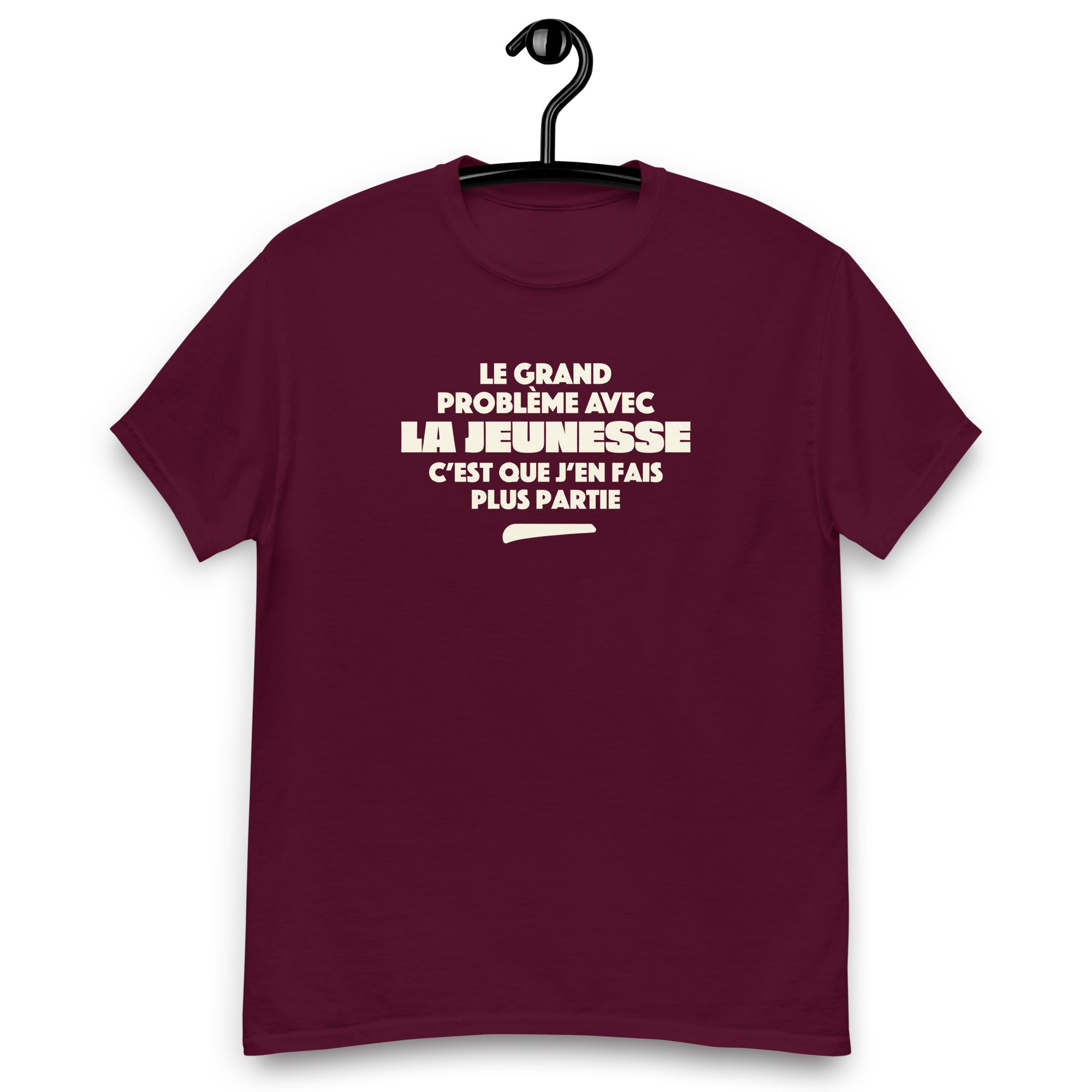 Le grand problème avec la jeunesse - T-shirt coton classique homme