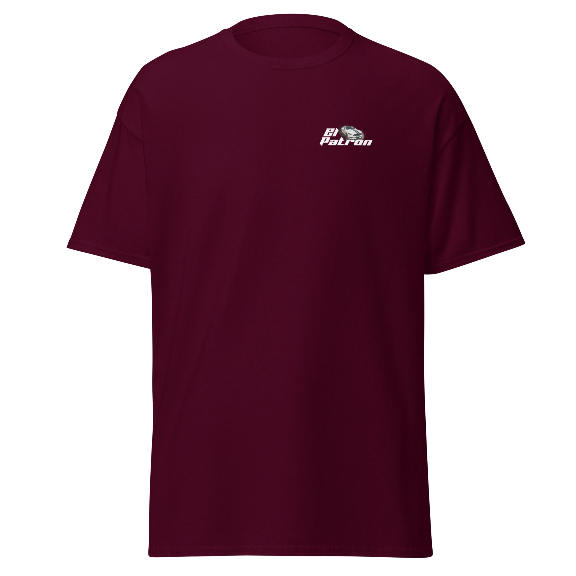 M Devaux - T-shirt classique homme impression cœur et dos