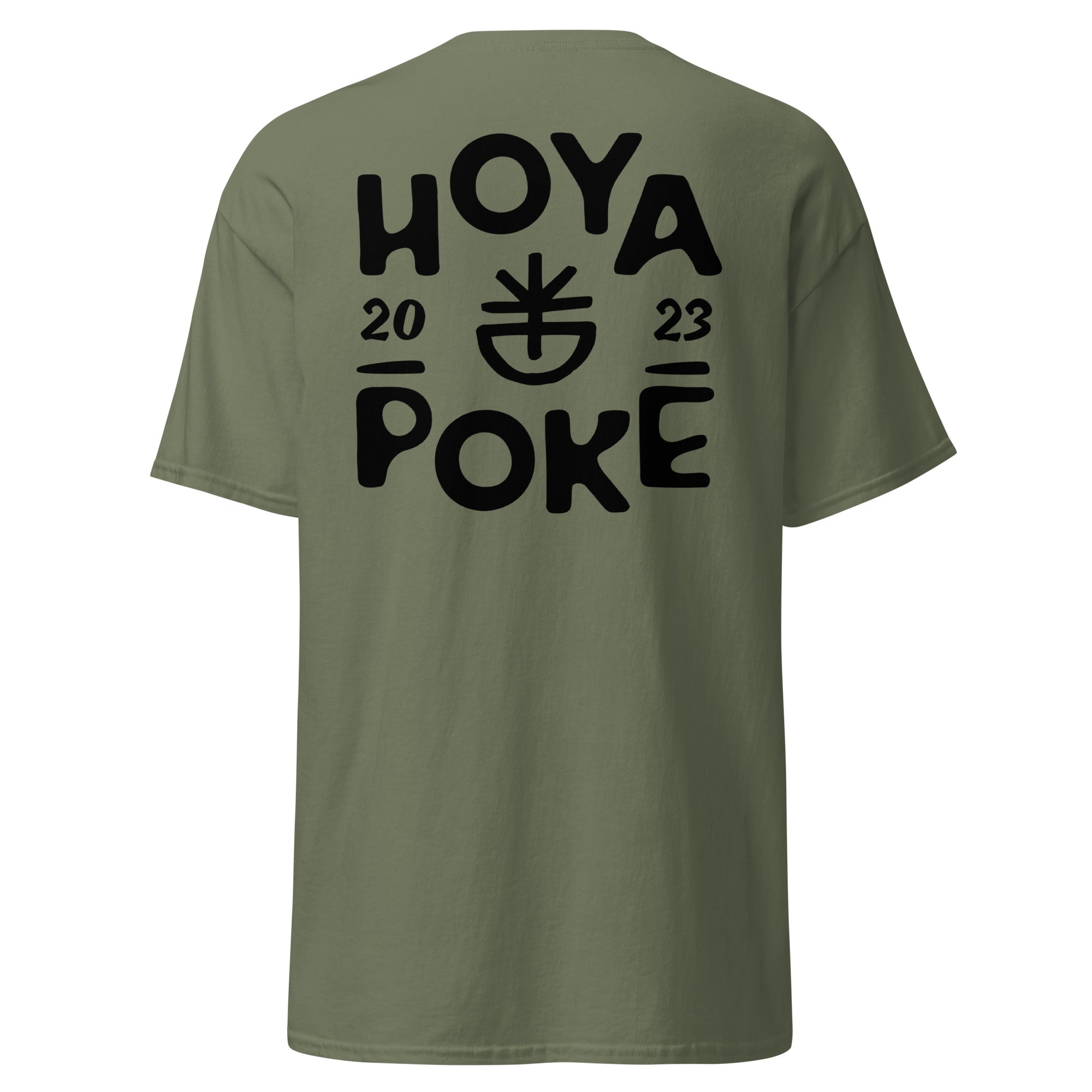 Hoya Poké - T-shirt classique homme impression cœur et dos