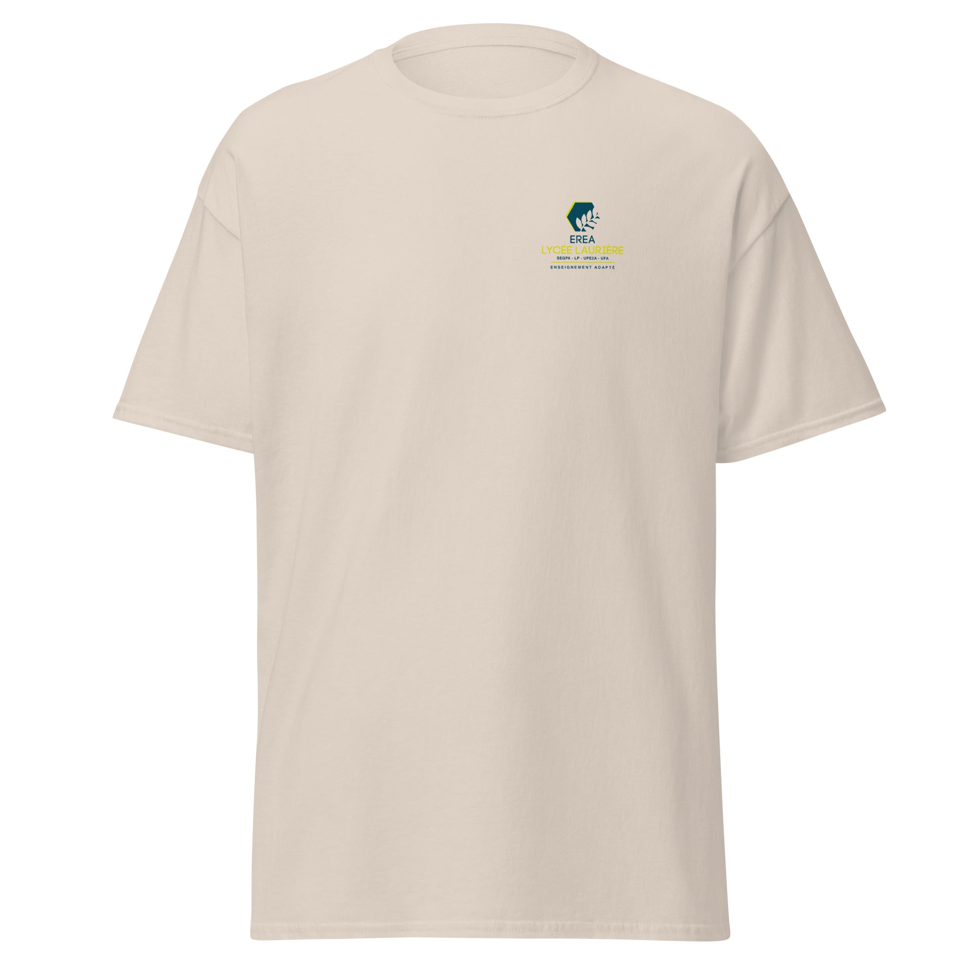 EREA Lycée Laurière - T-shirt classique homme - Imp. cœur uniquement