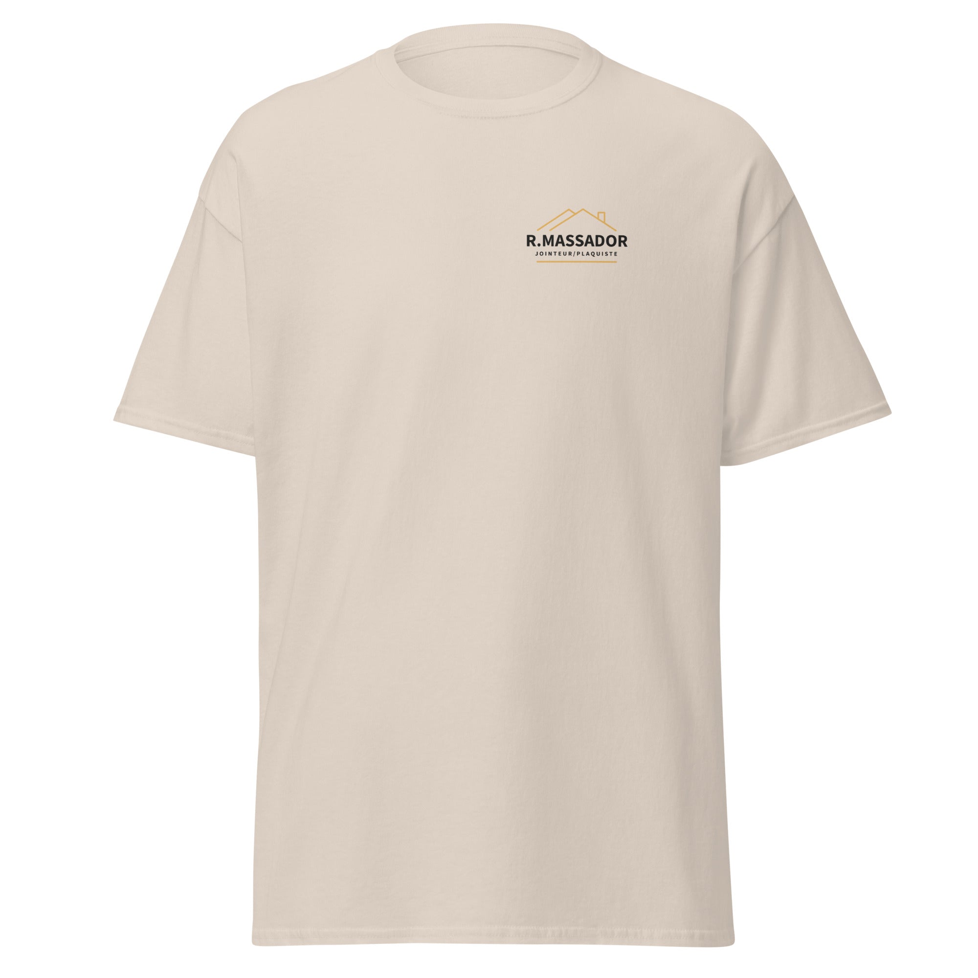 R. Massador - T-shirt classique homme imp. cœur et dos