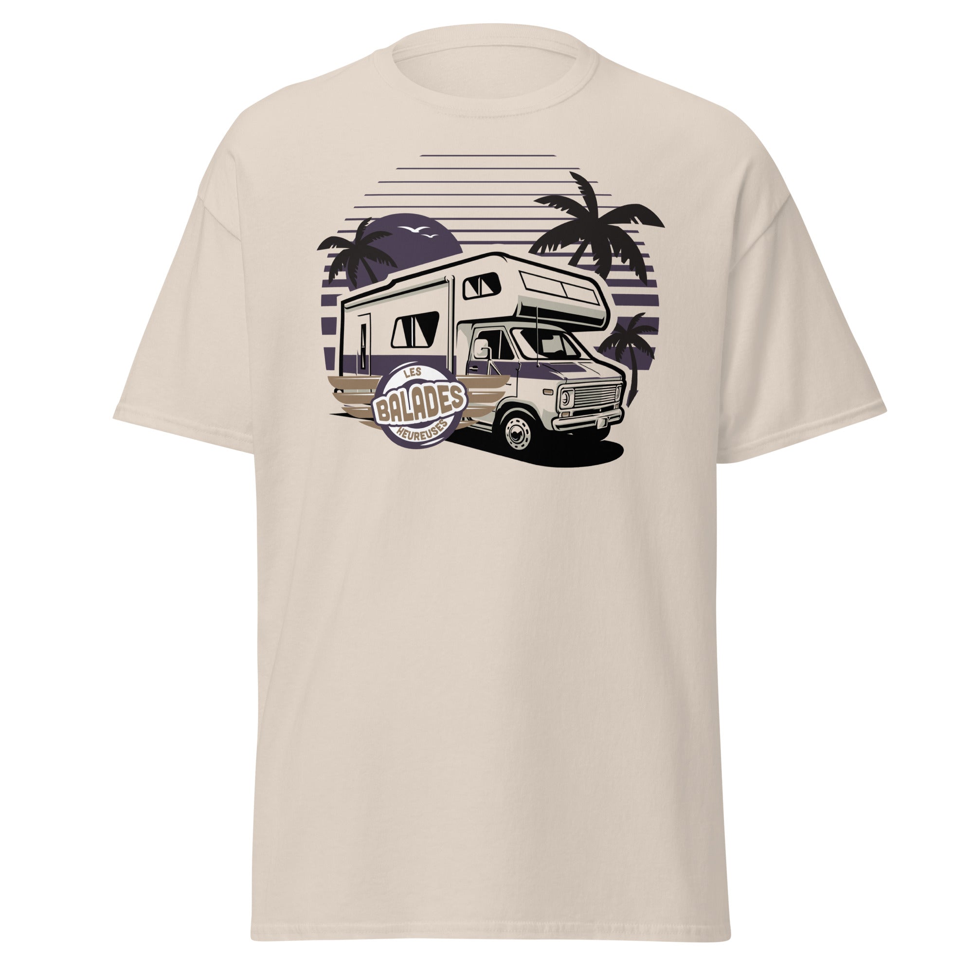 Les Balades Heureuses - Camping Car - T-shirt classique homme