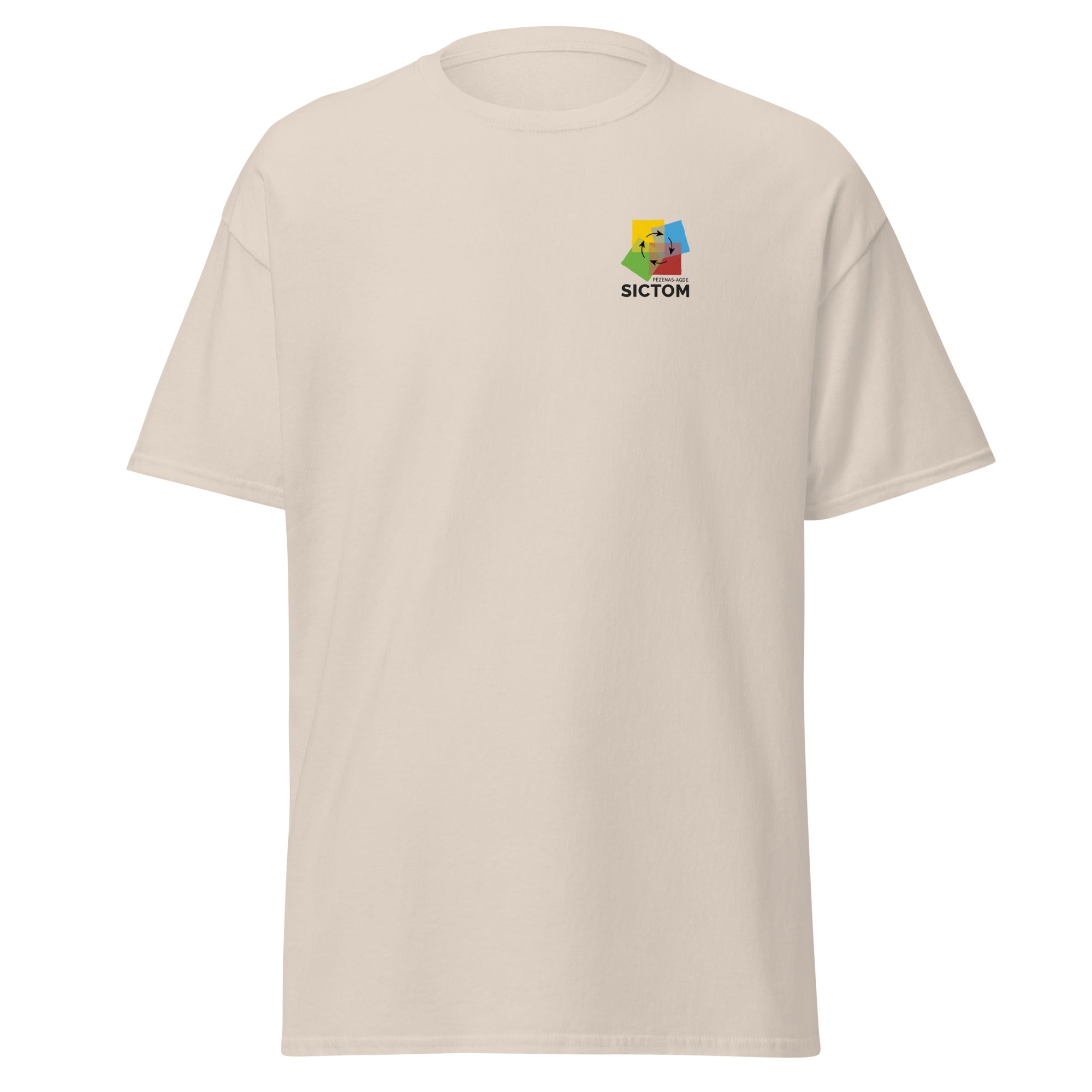 Sictom - T-shirt classique homme - Coeur et Dos