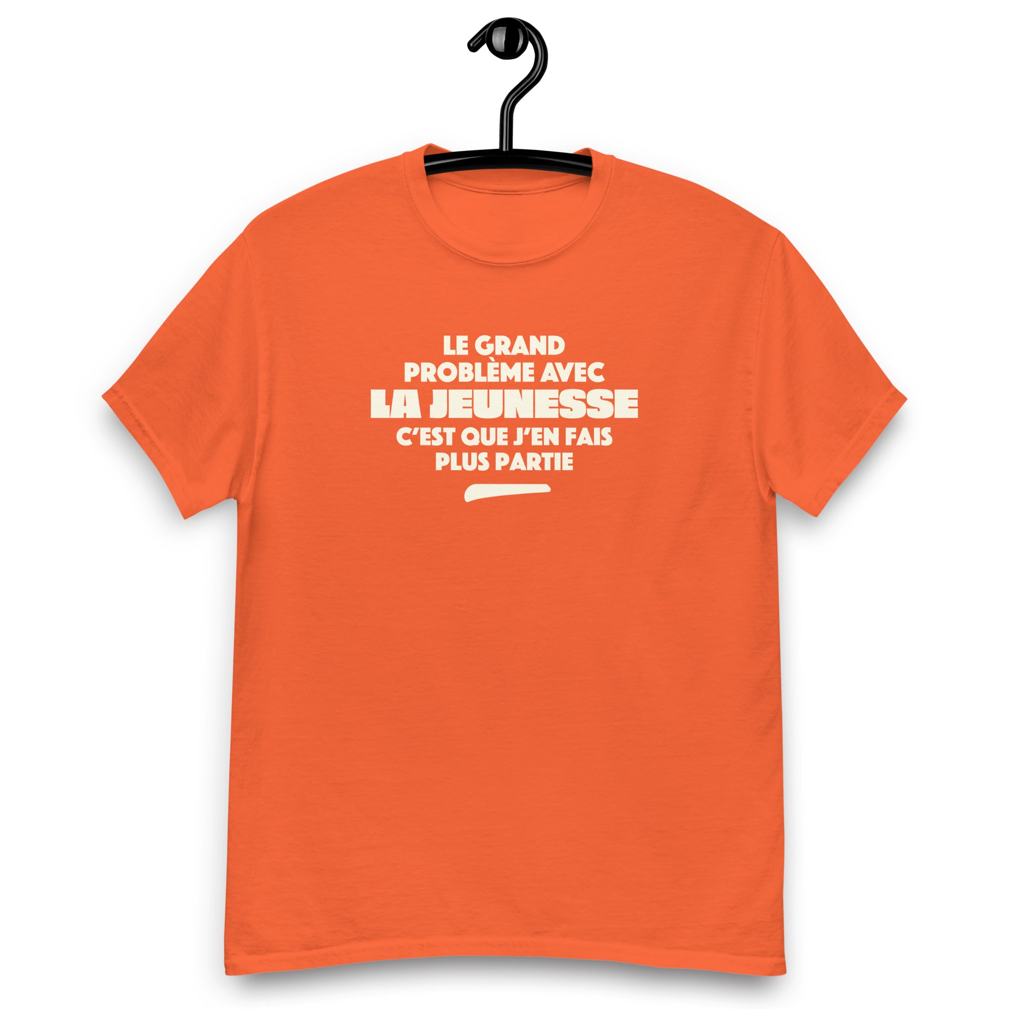 Le grand problème avec la jeunesse - T-shirt coton classique homme