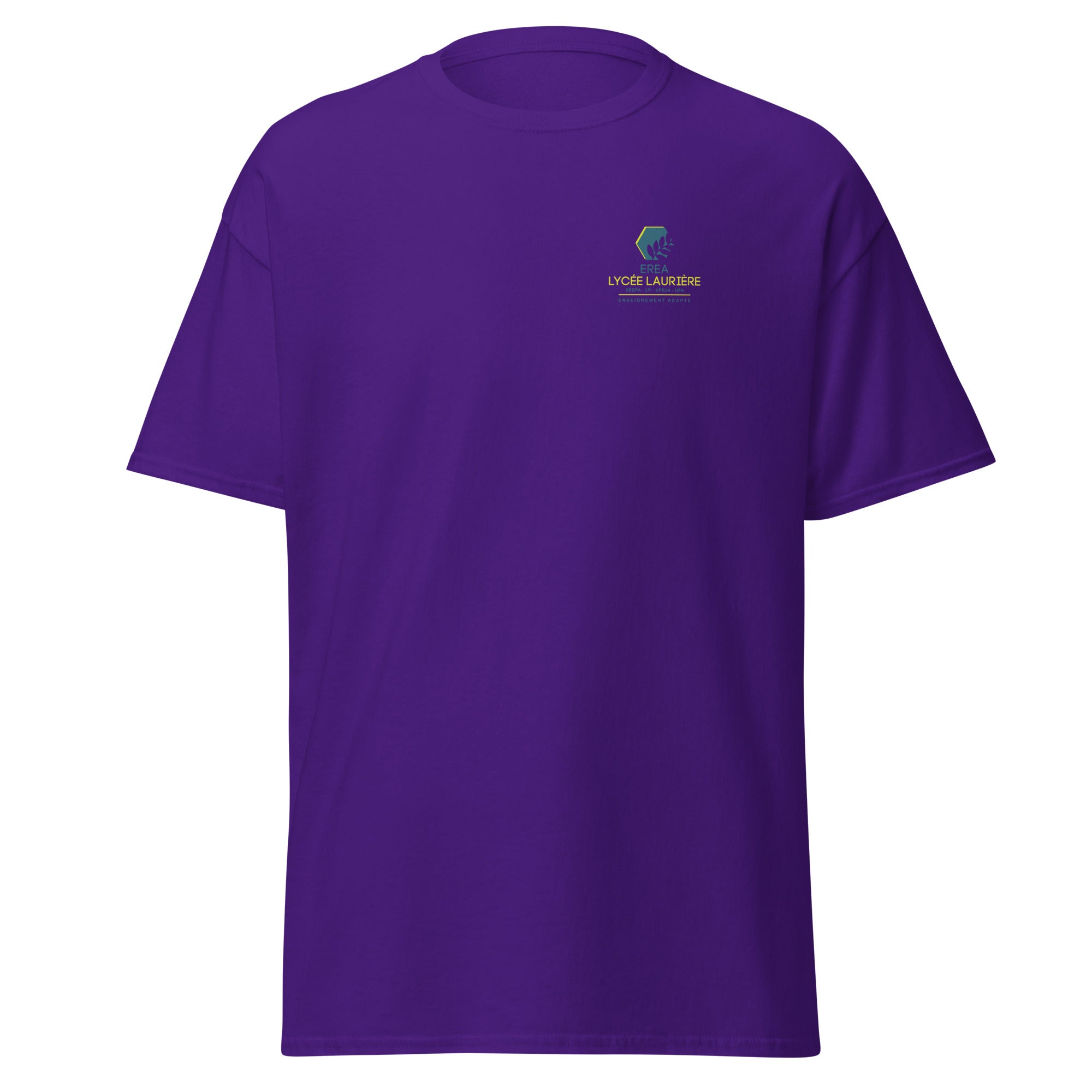 EREA Lycée Laurière - T-shirt classique homme - Imp. cœur uniquement