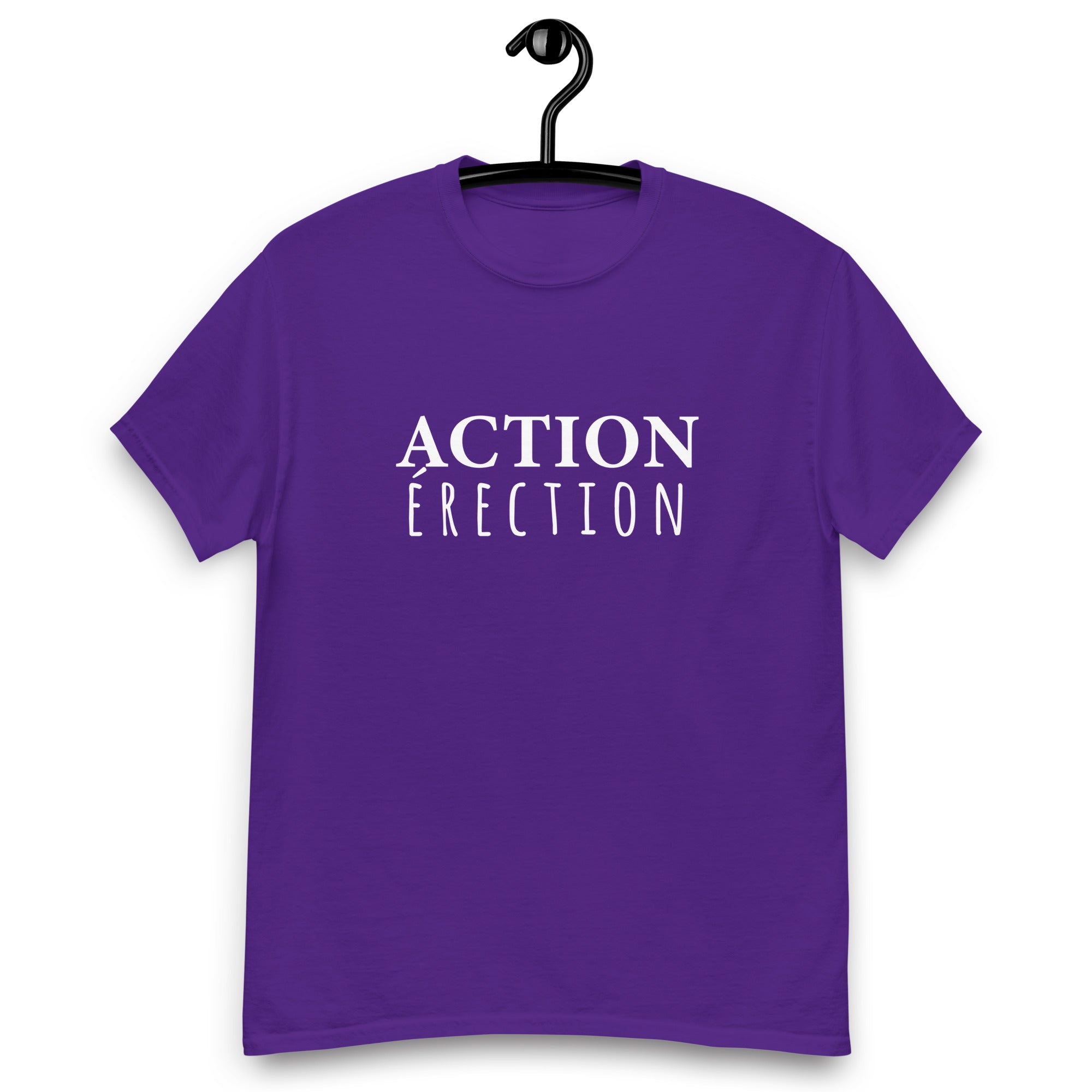 Action érection - T-shirt classique homme
