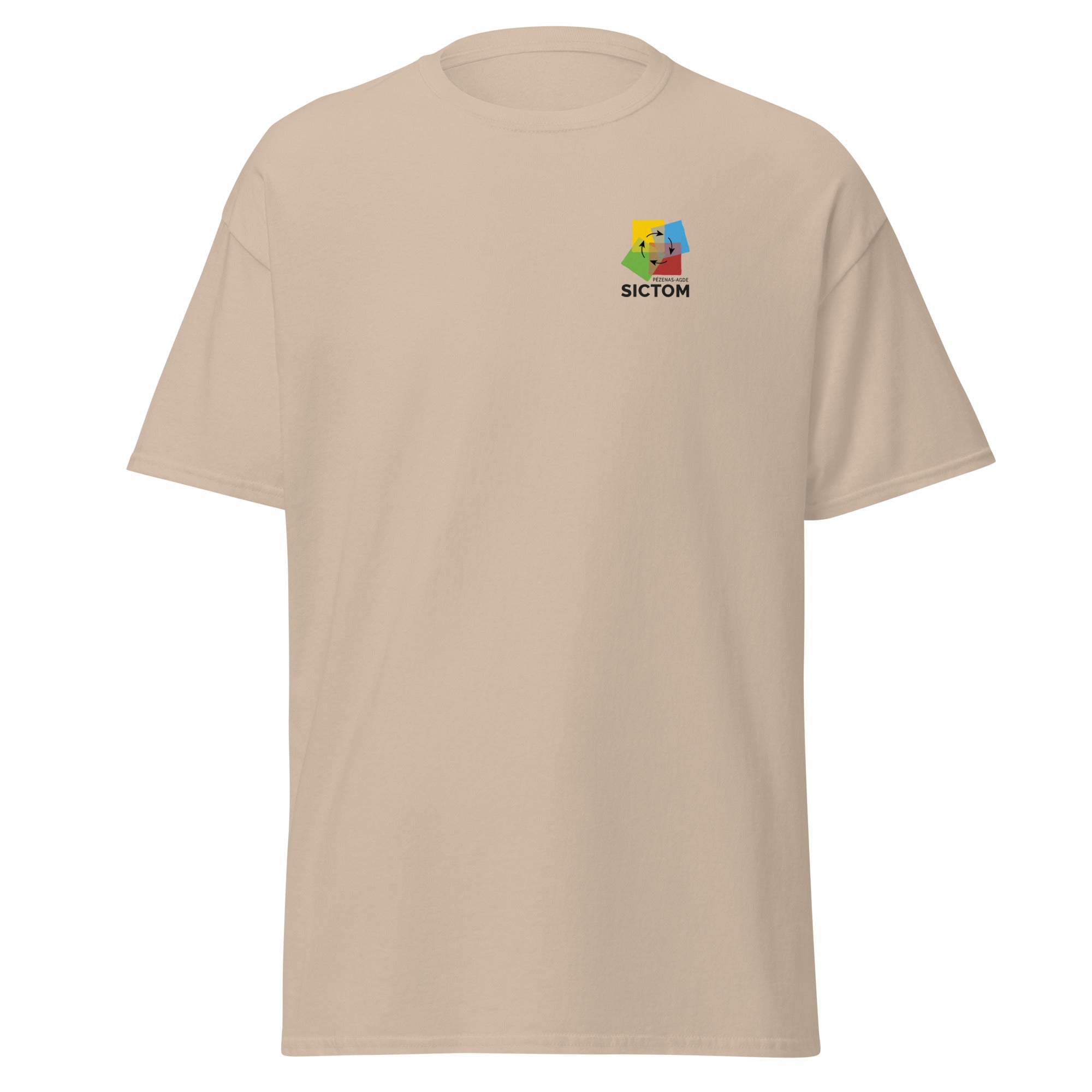 Sictom - T-shirt classique homme - Coeur et Dos