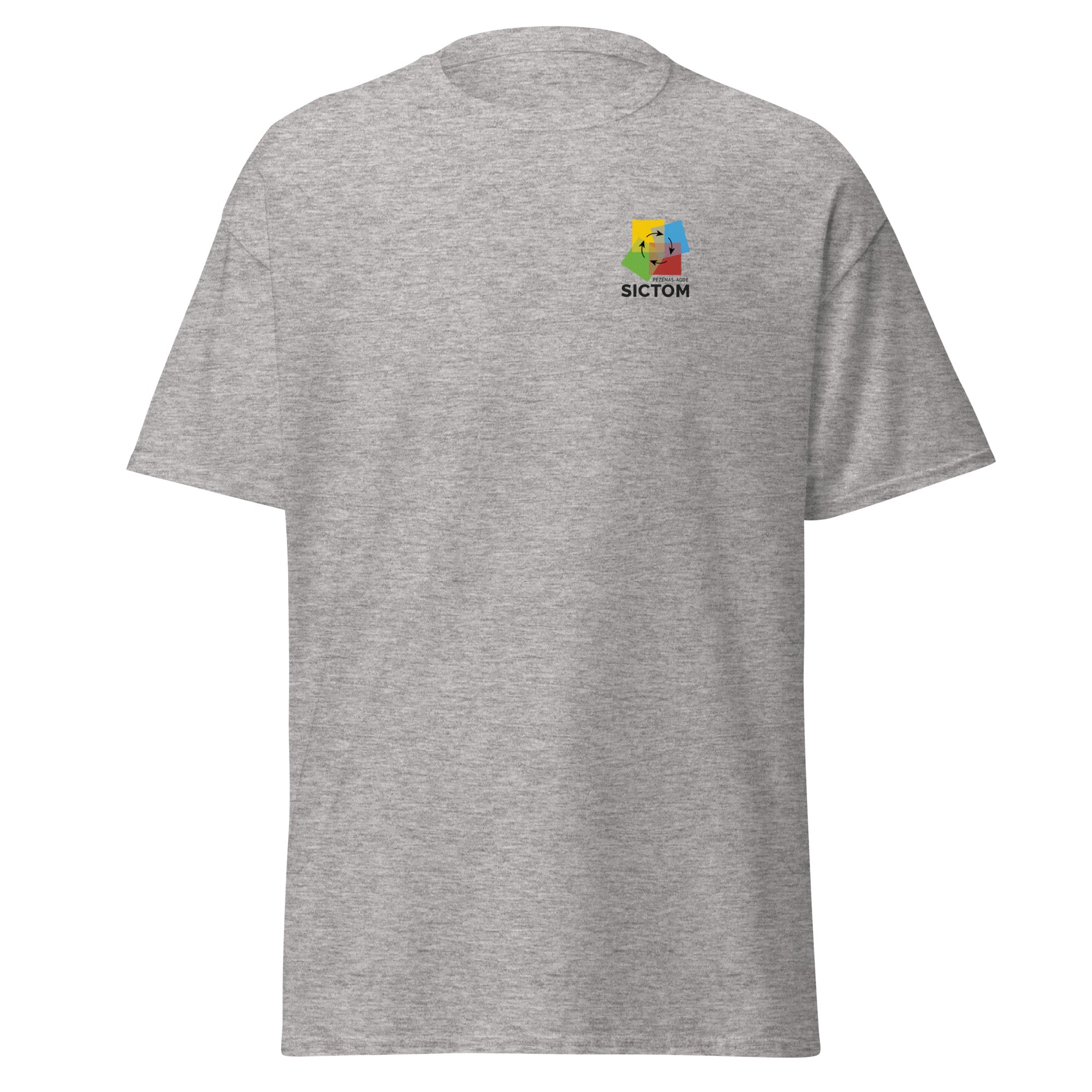 Sictom - T-shirt classique homme - Coeur et Dos