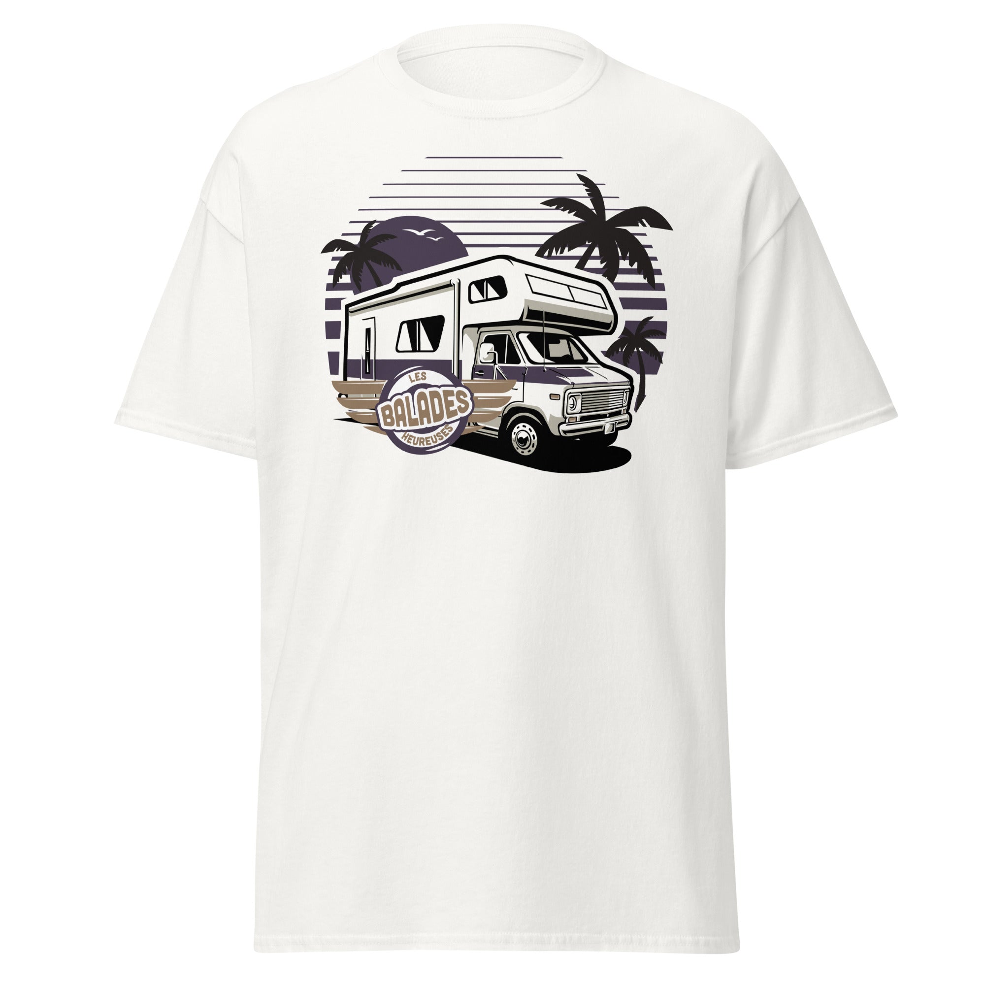 Les Balades Heureuses - Camping Car - T-shirt classique homme