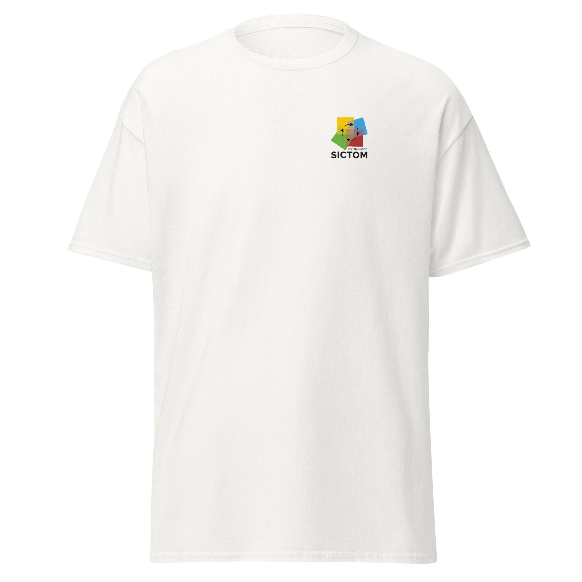 Sictom - T-shirt classique homme - Coeur et Dos