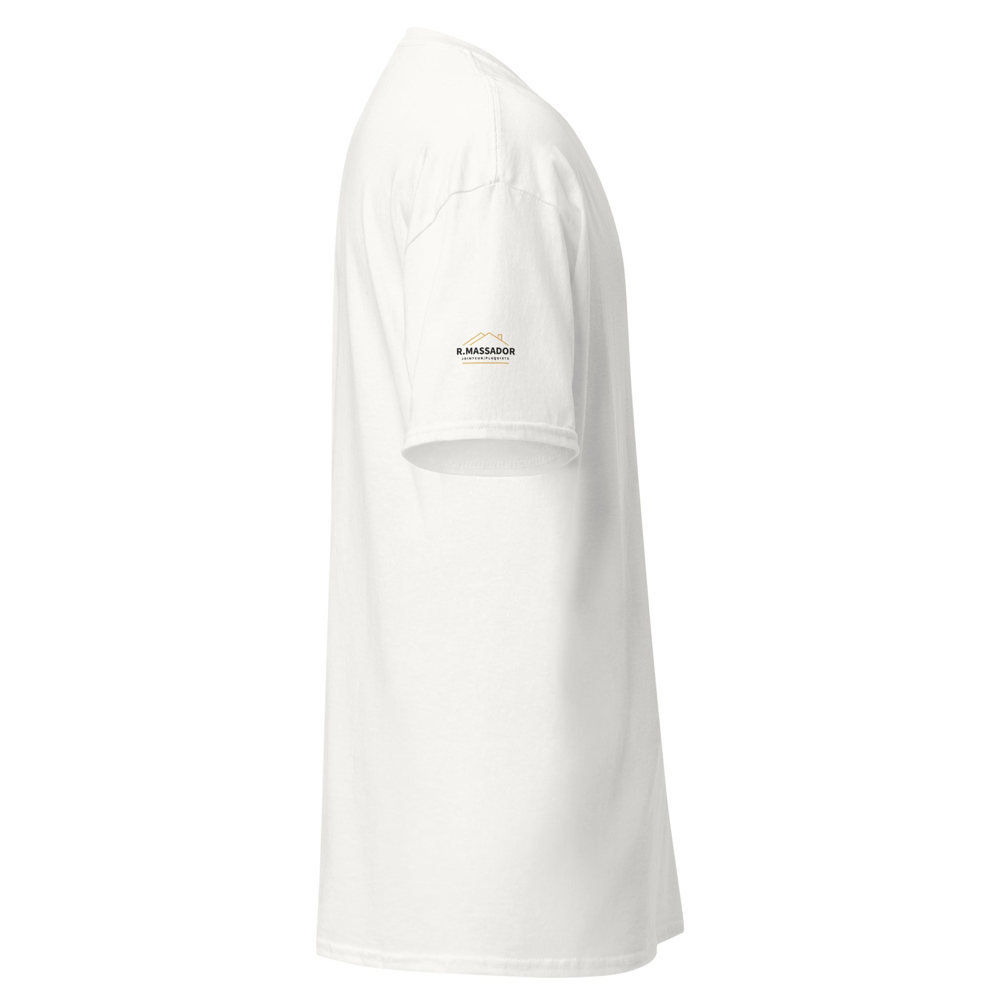 R. Massador - T-shirt classique homme cœur et manche