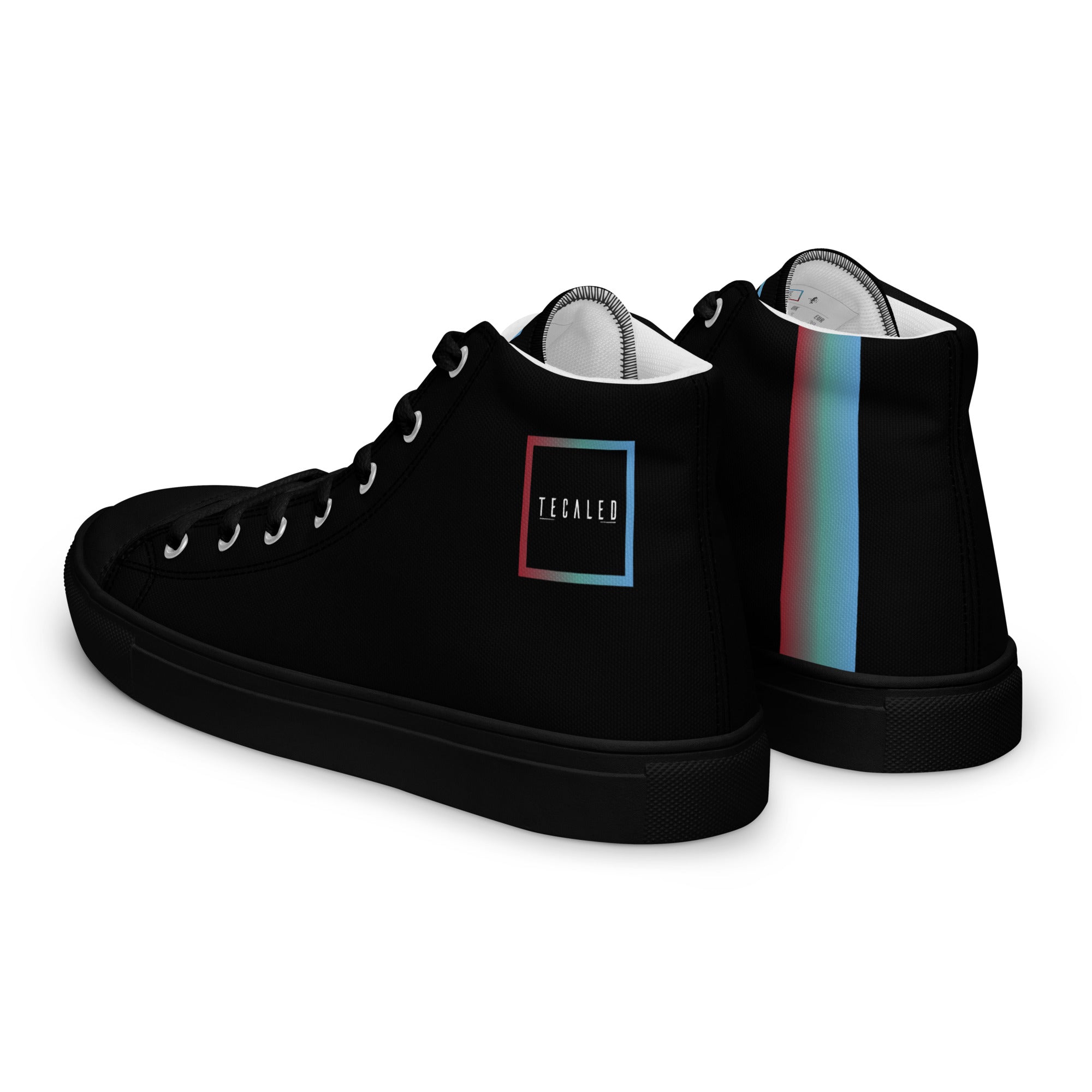 Tecaled - Baskets hautes en toile homme