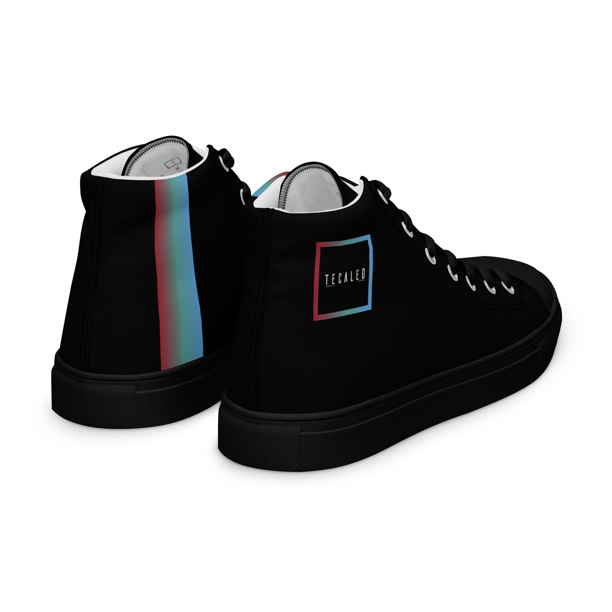 Tecaled - Baskets hautes en toile homme