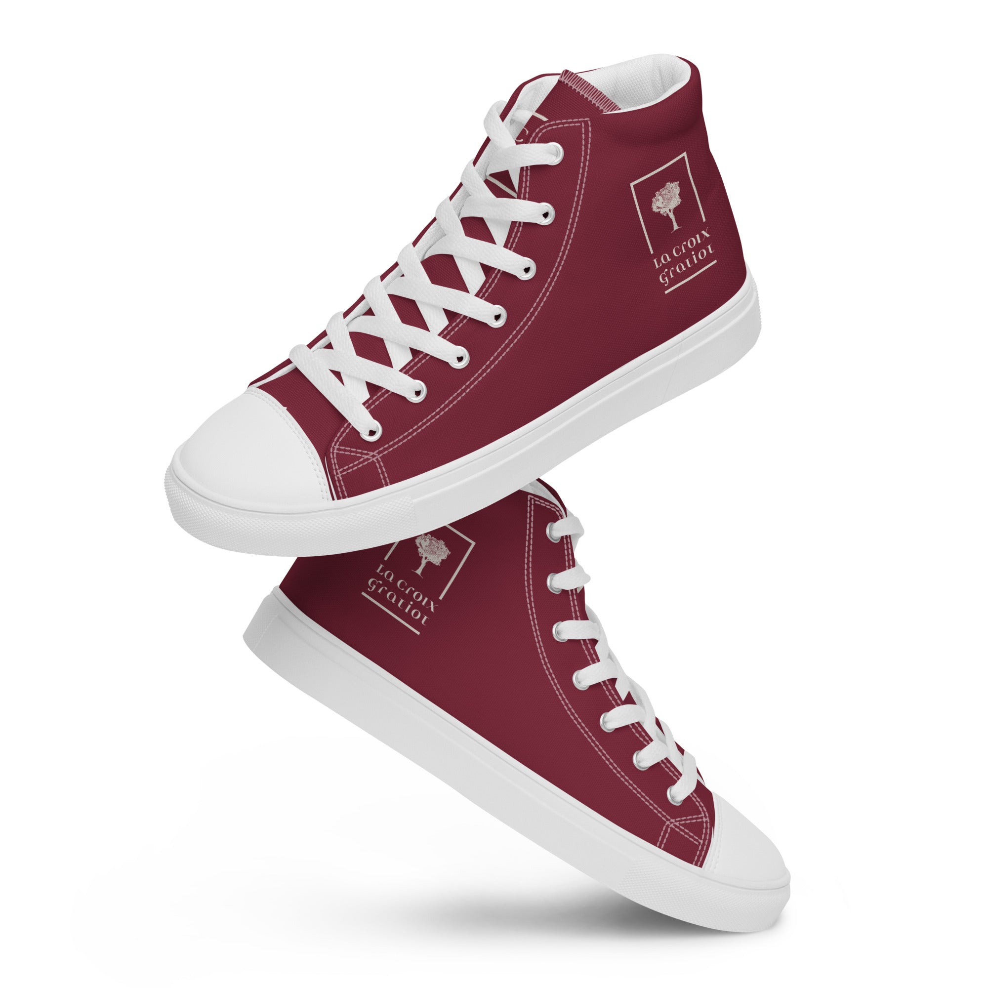 La Croix Gratiot - Baskets hautes en toile homme