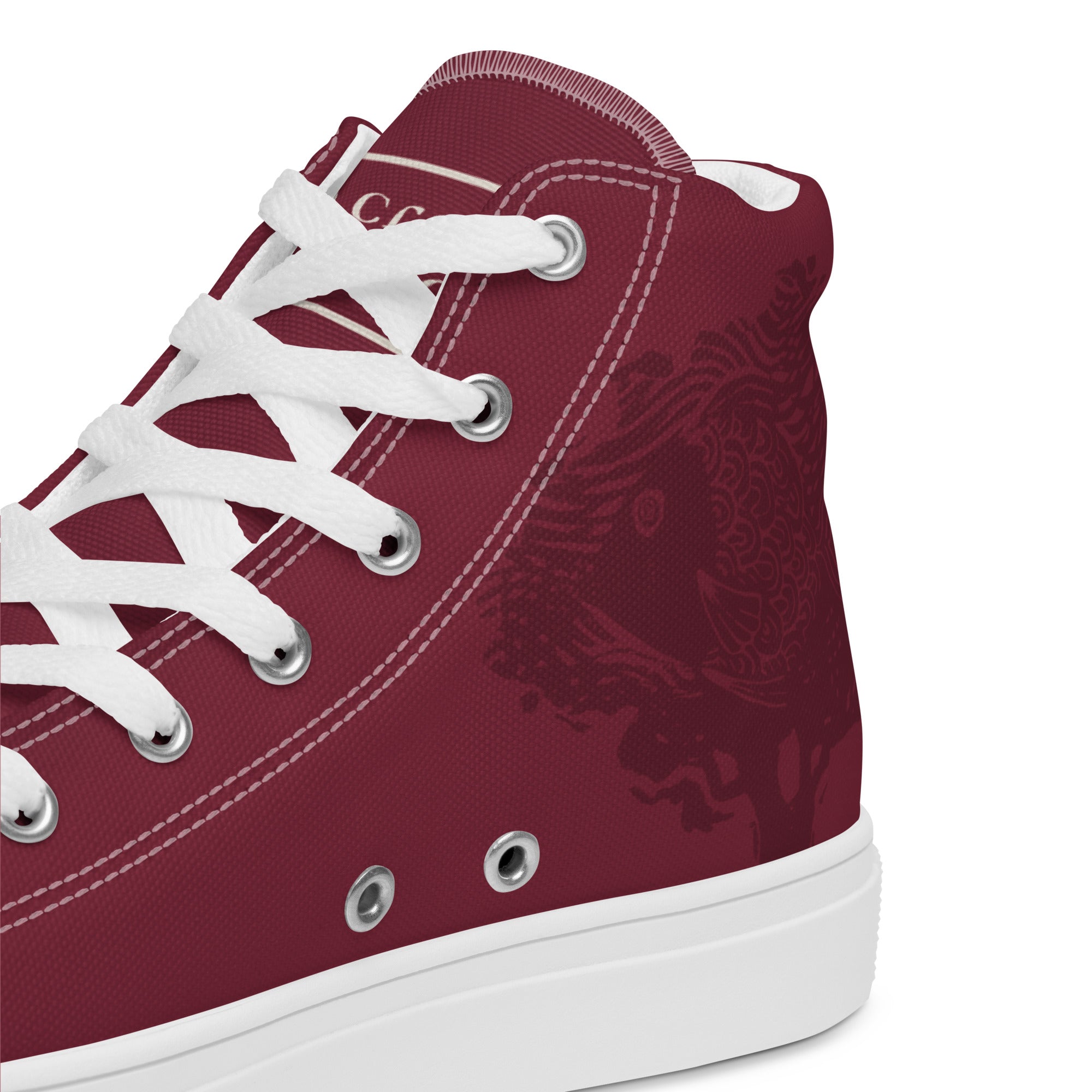 La Croix Gratiot - Baskets hautes en toile homme