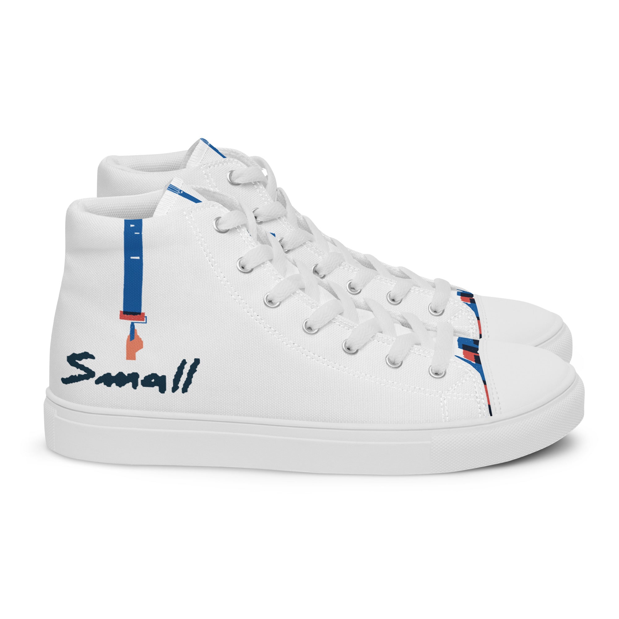 Small - Baskets hautes en toile homme