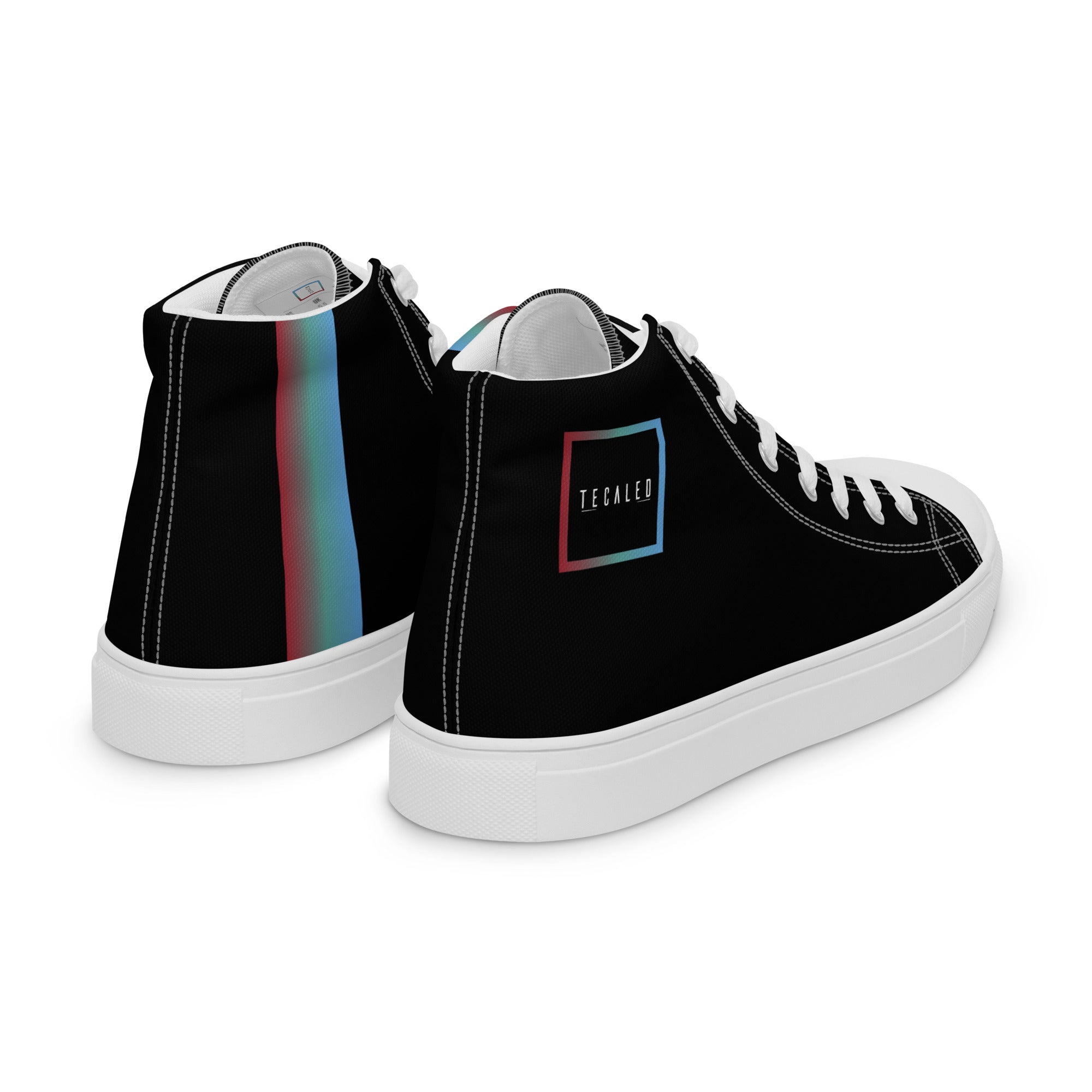 Tecaled - Baskets hautes en toile homme