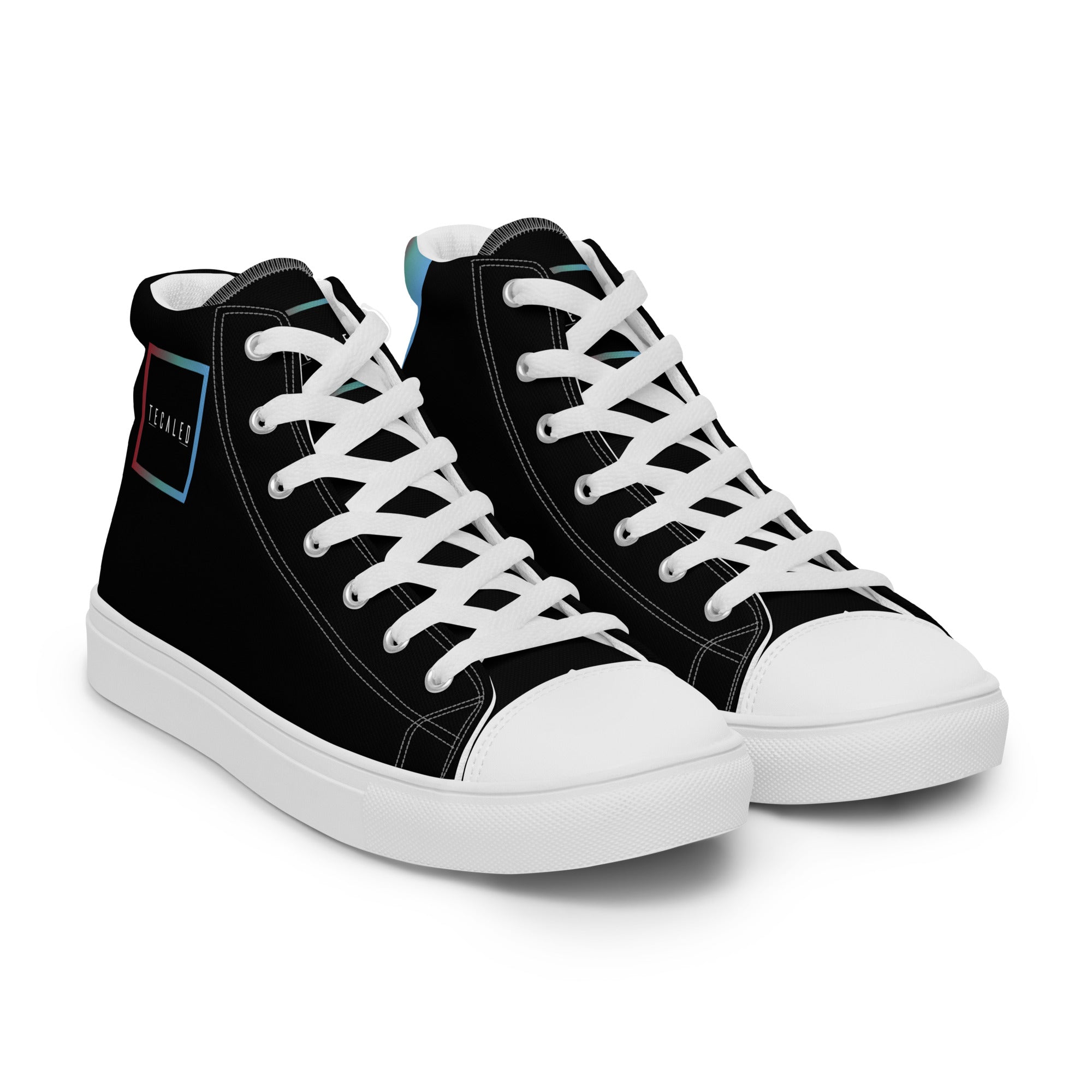 Tecaled - Baskets hautes en toile homme