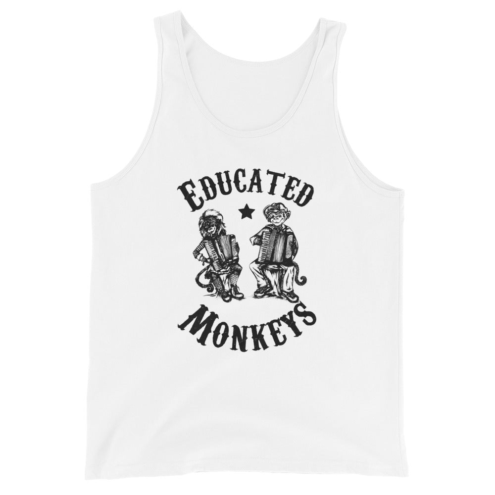 Educated Monkey - Débardeur pour homme logo