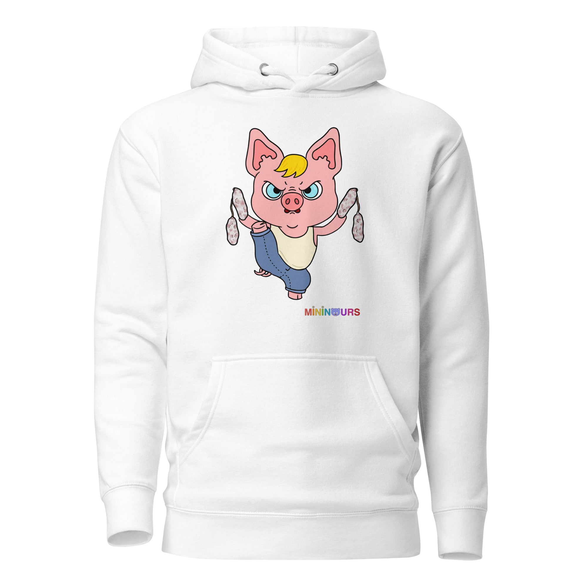 Cochonnet - Mininours - Sweat à Capuche Unisexe