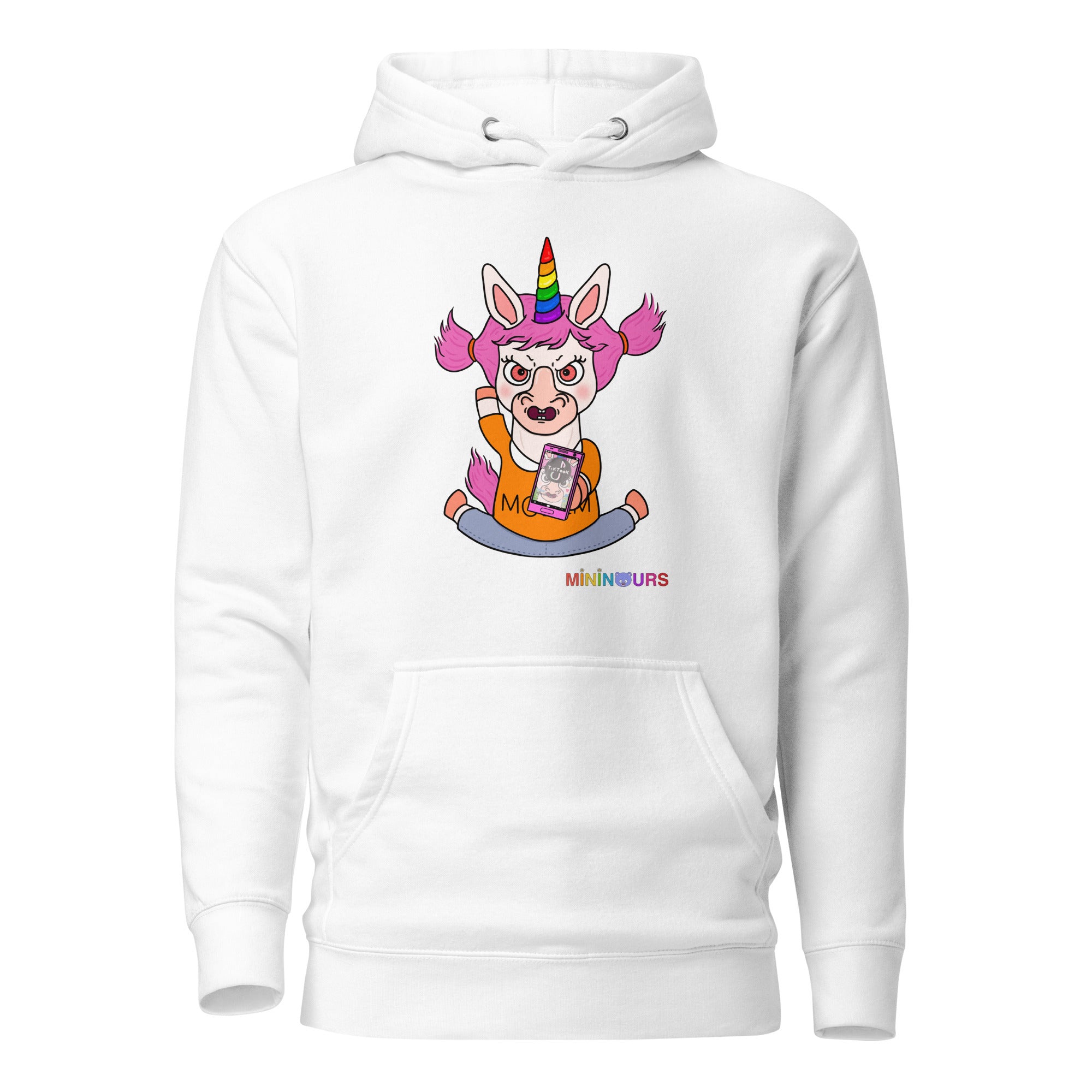 Licorne - Mininours - Sweat à Capuche Unisexe