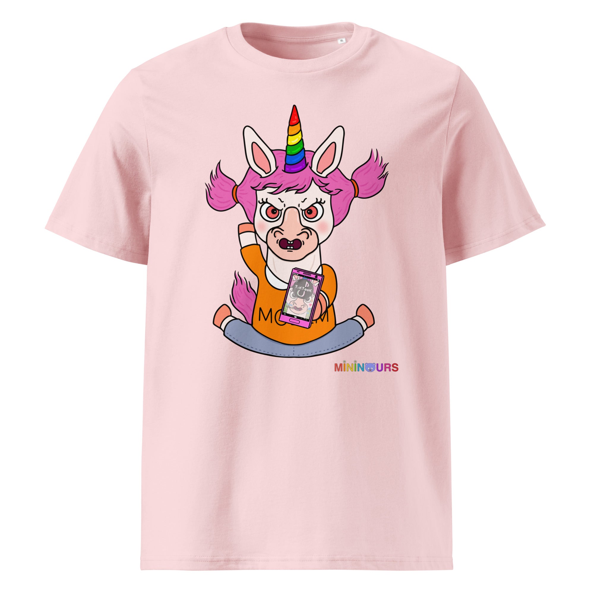 Licorne - Mininours - T-shirt unisexe en coton biologique