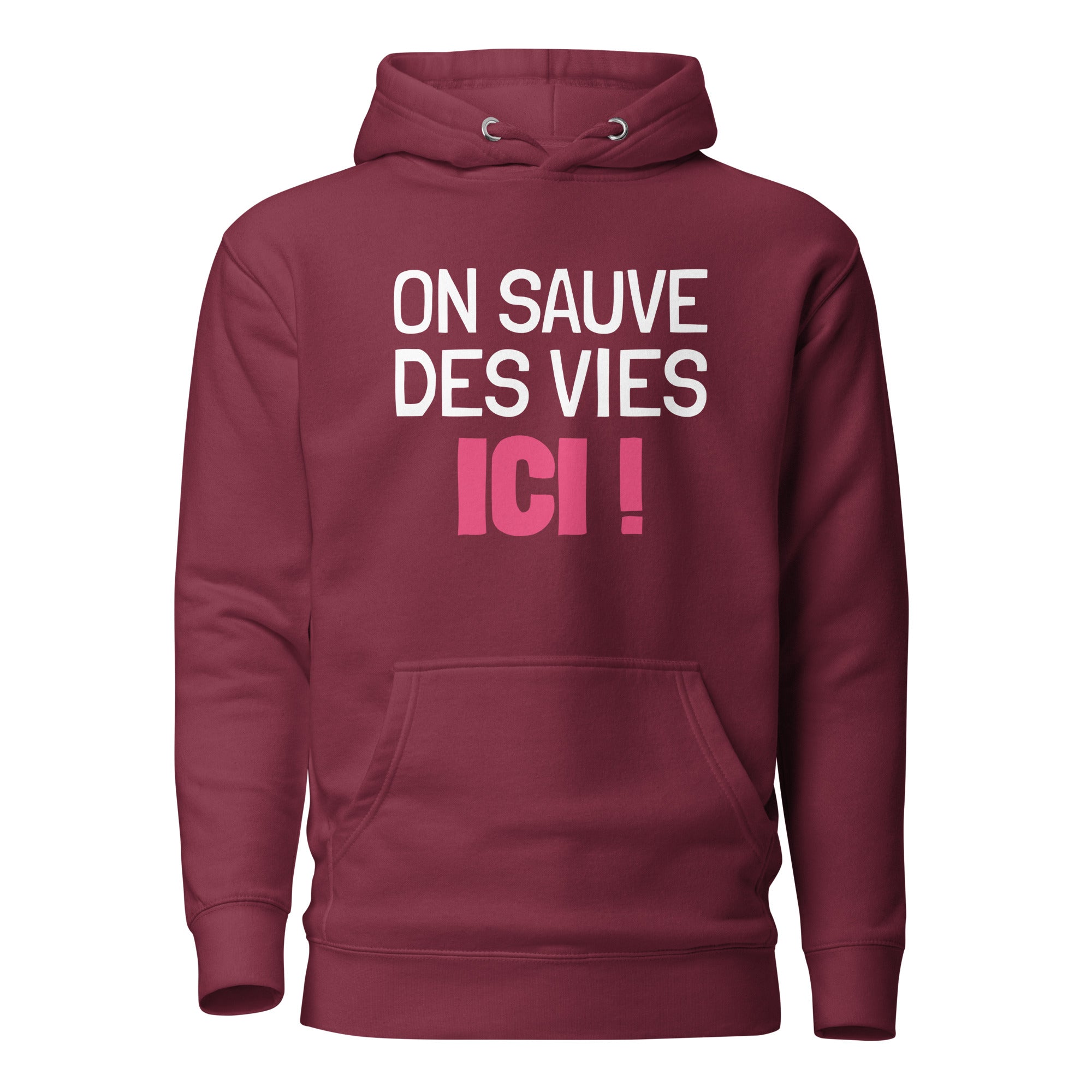 on-sauve-des-vies-ici-sweat-capuche-lolo-le-soignant-bordeaux