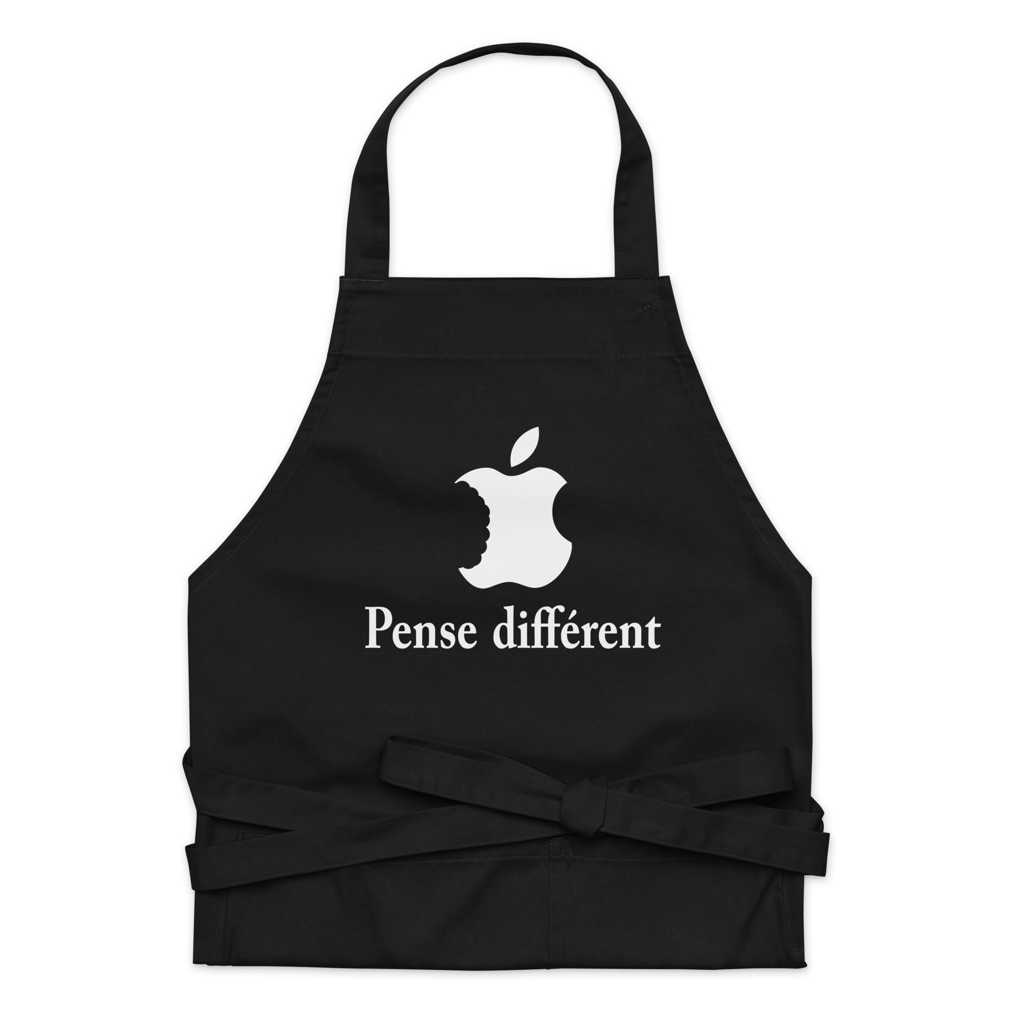 Pense différent - Tablier en coton biologique