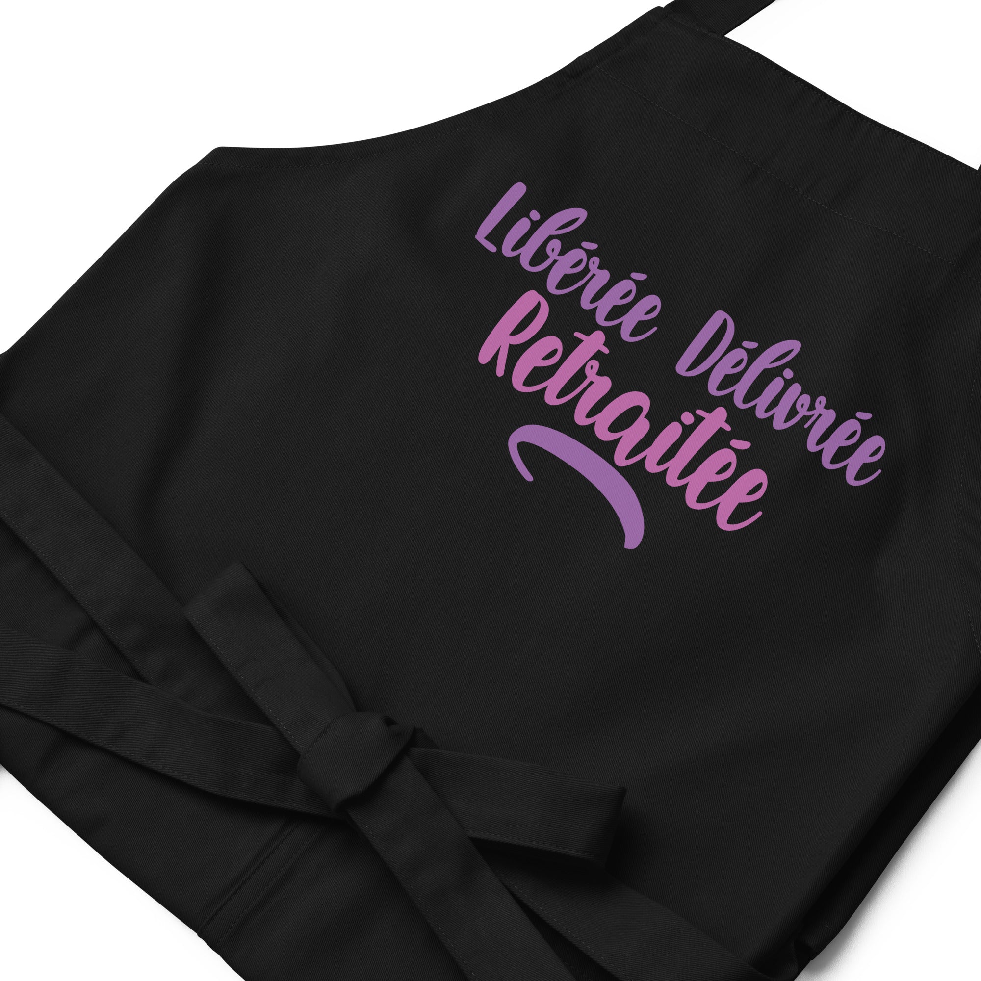 Libérée délivrée retraitée - Tablier en coton biologique