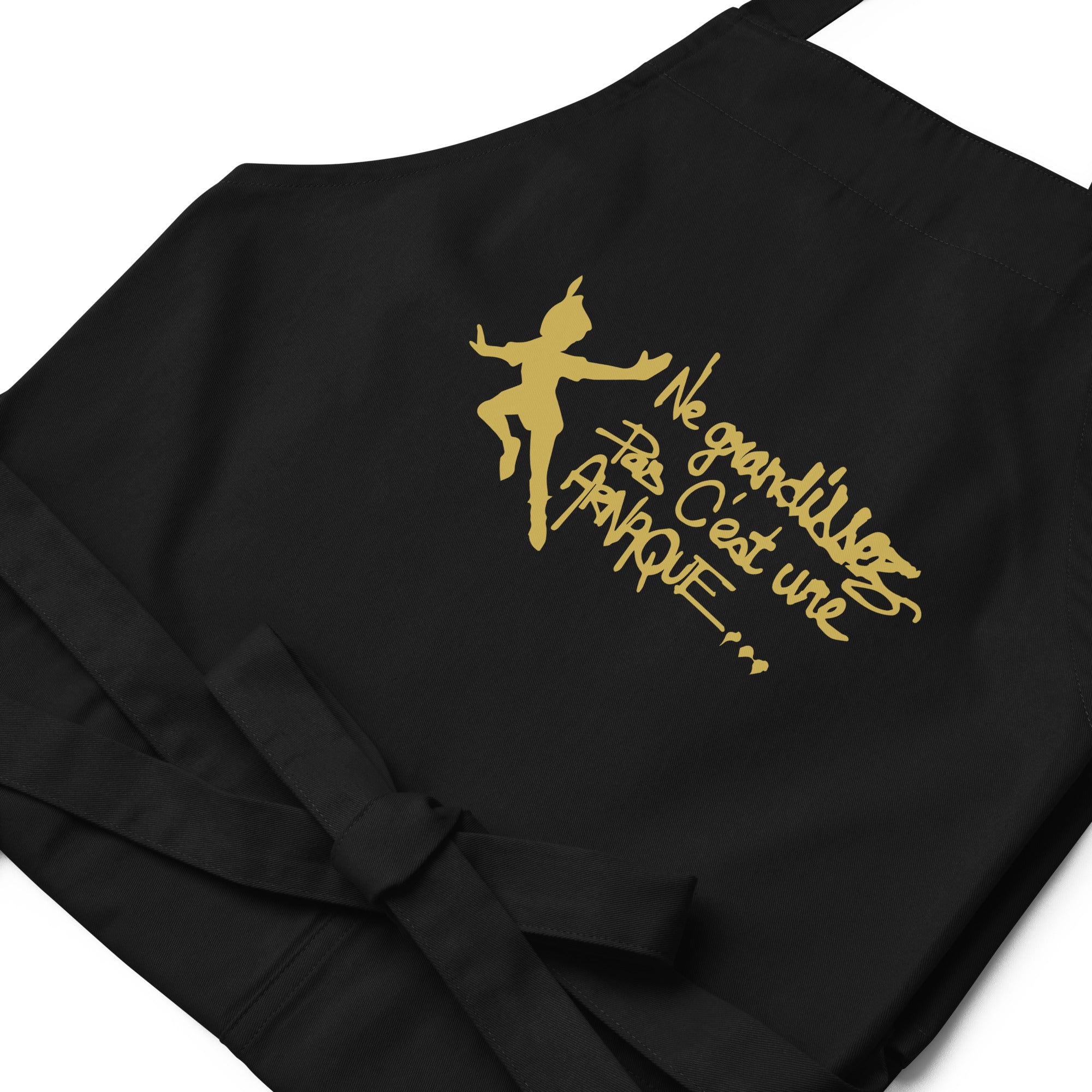 Ne grandissez pas - Tablier en coton biologique