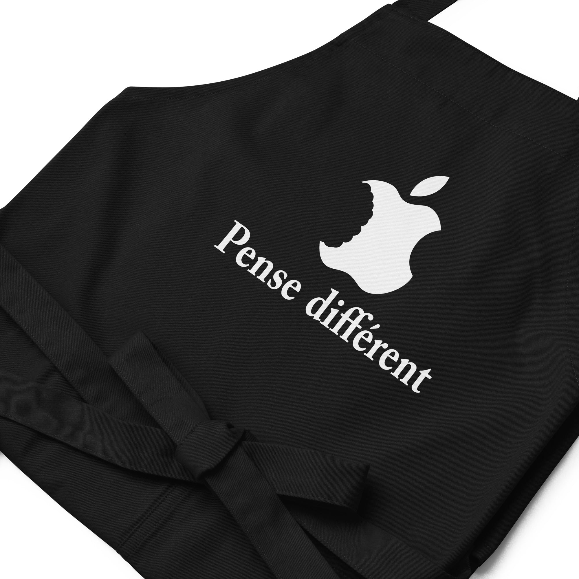 Pense différent - Tablier en coton biologique