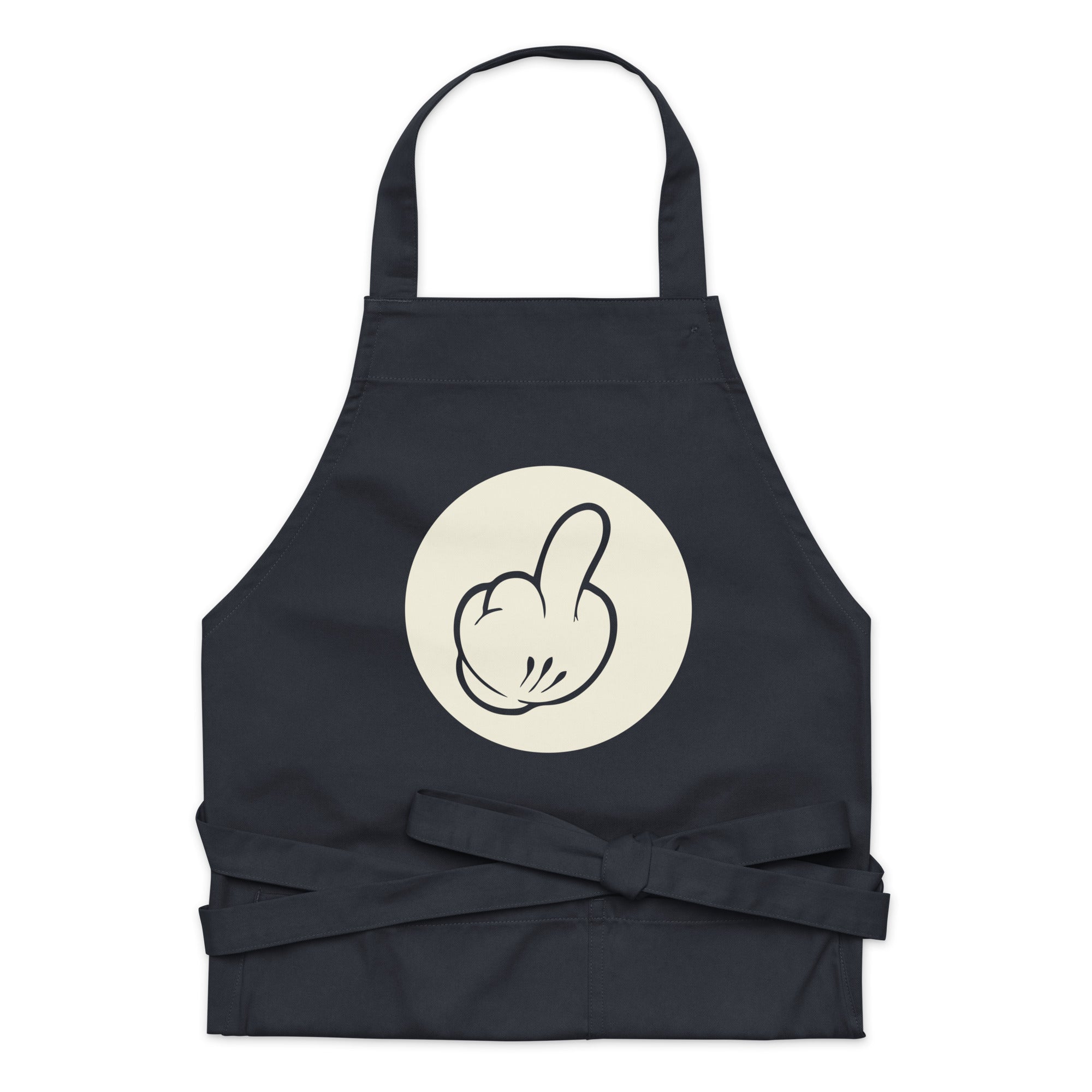 Fuck - Main de Mickey - Tablier en coton biologique