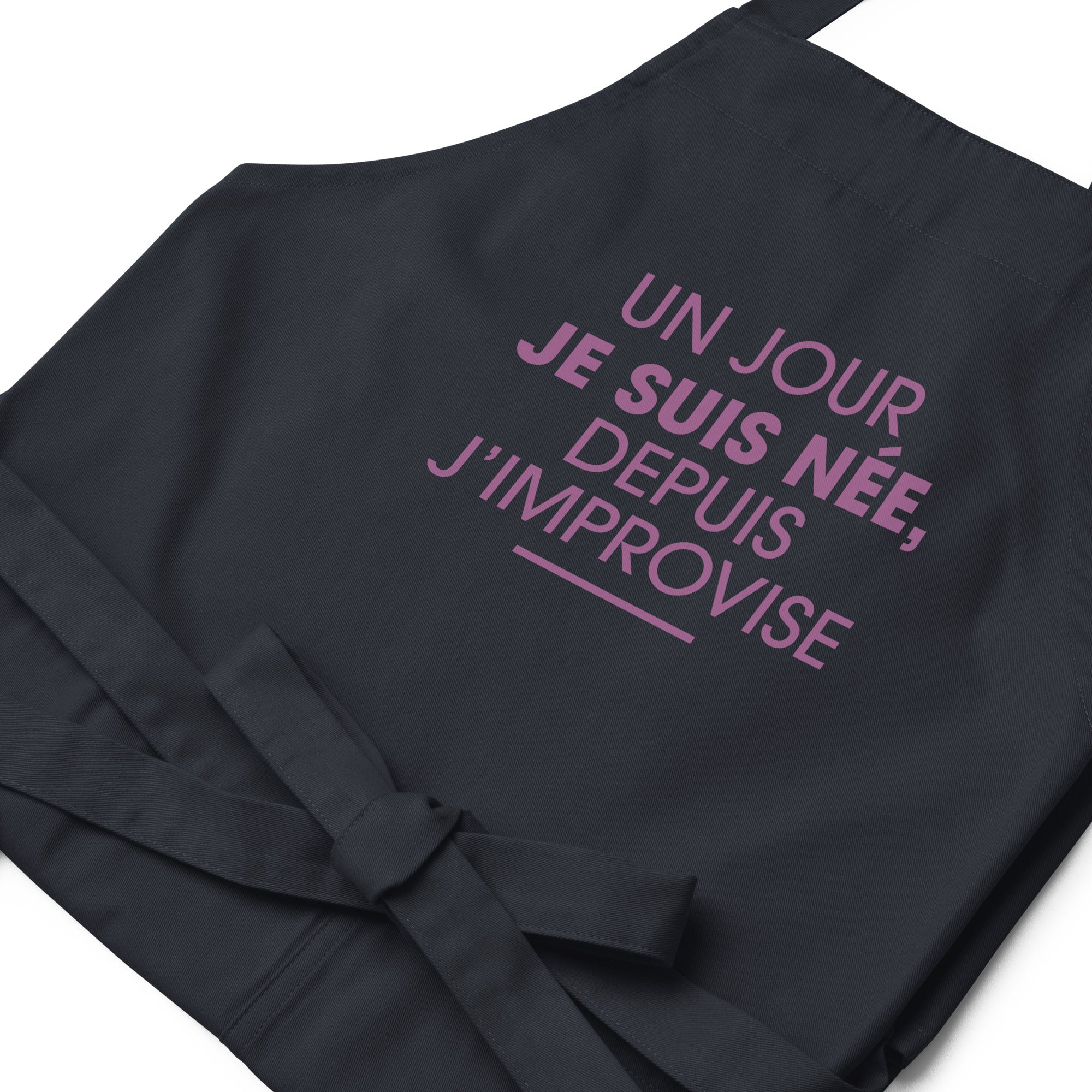 Un jour je suis née - Tablier en coton biologique