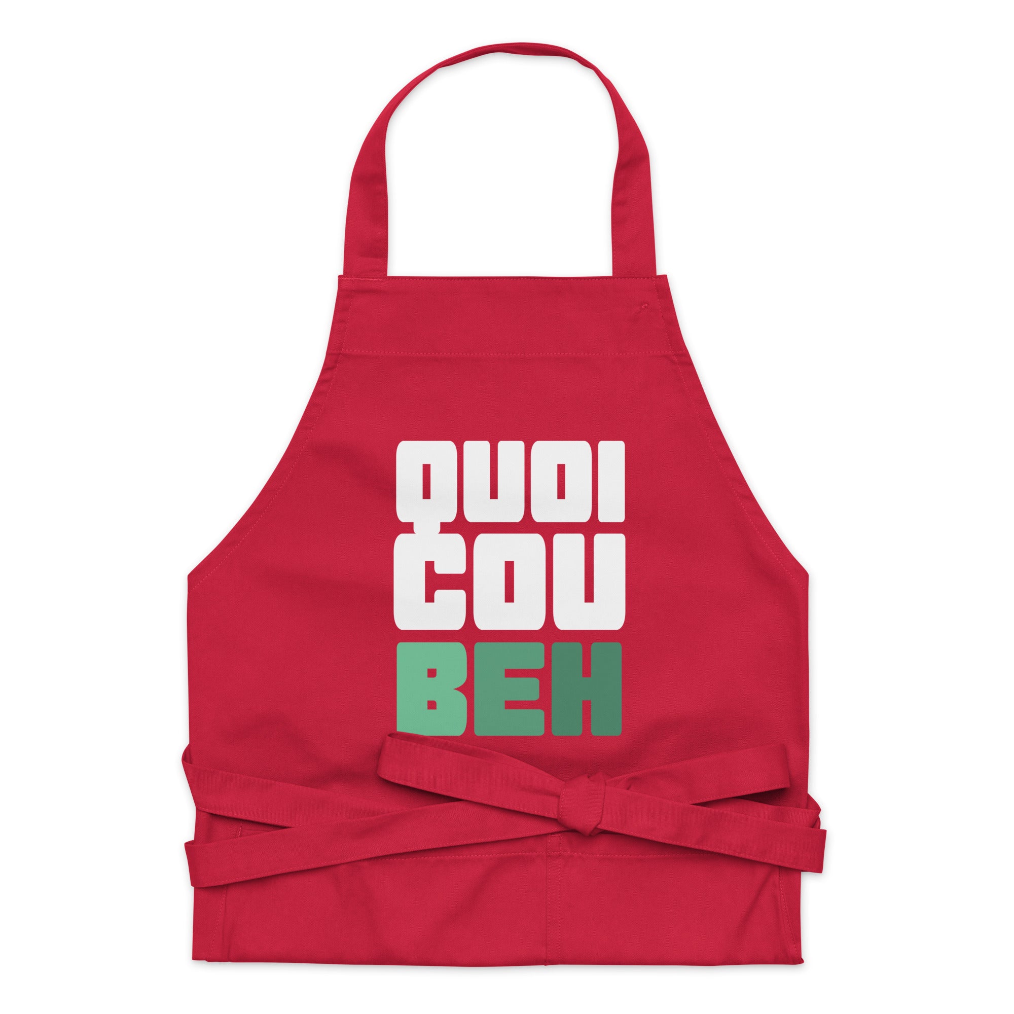 Quoicoubeh - Tablier en coton biologique