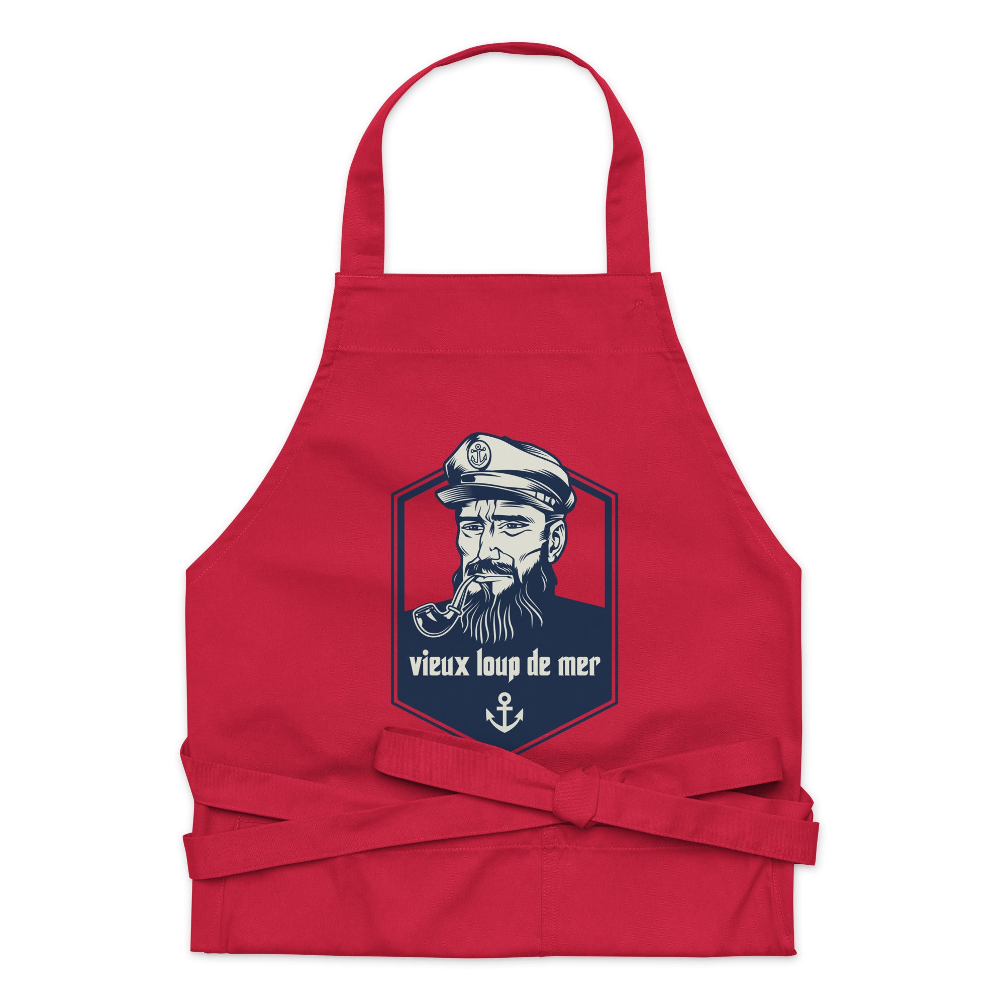 Vieux loup de mer - Tablier en coton biologique