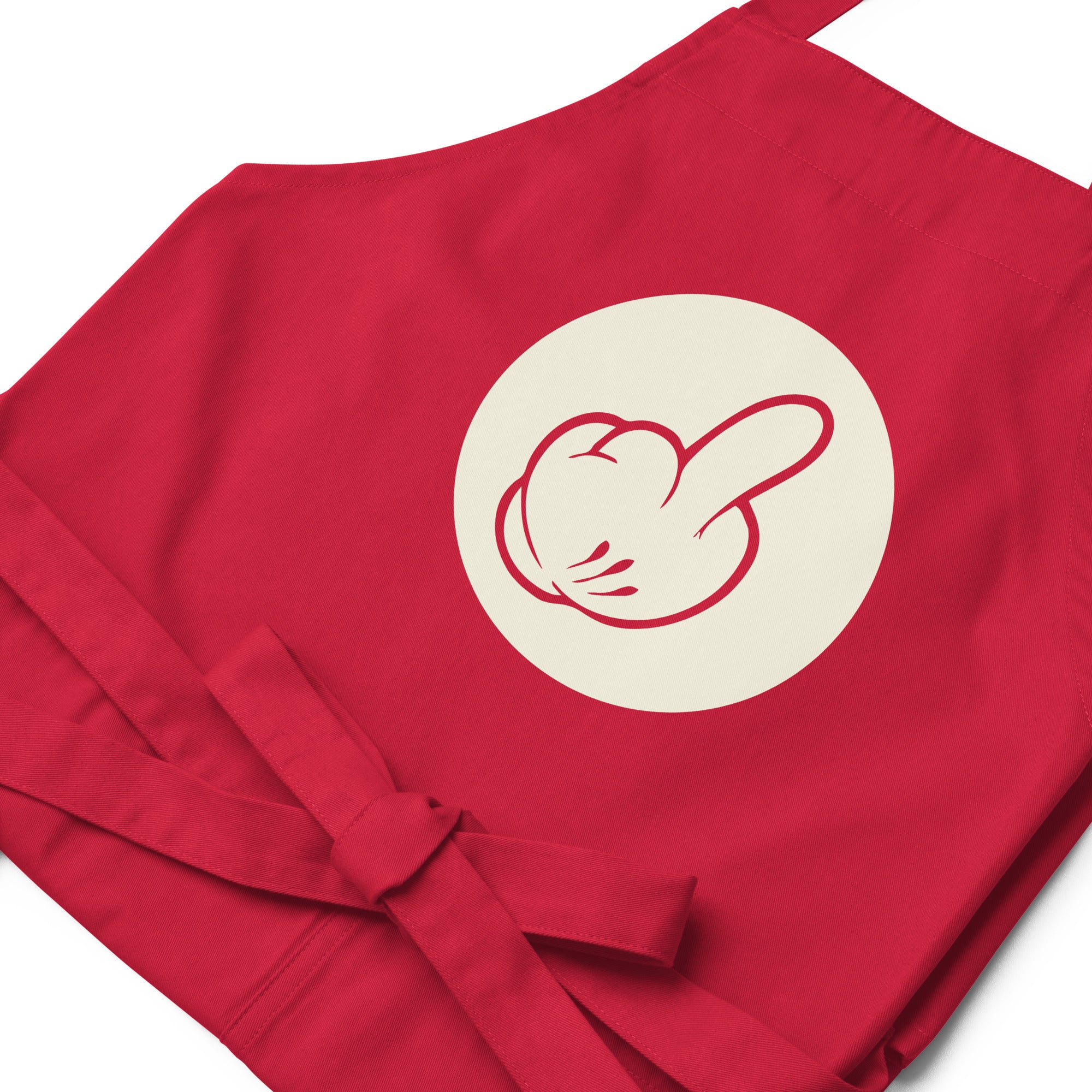 Fuck - Main de Mickey - Tablier en coton biologique