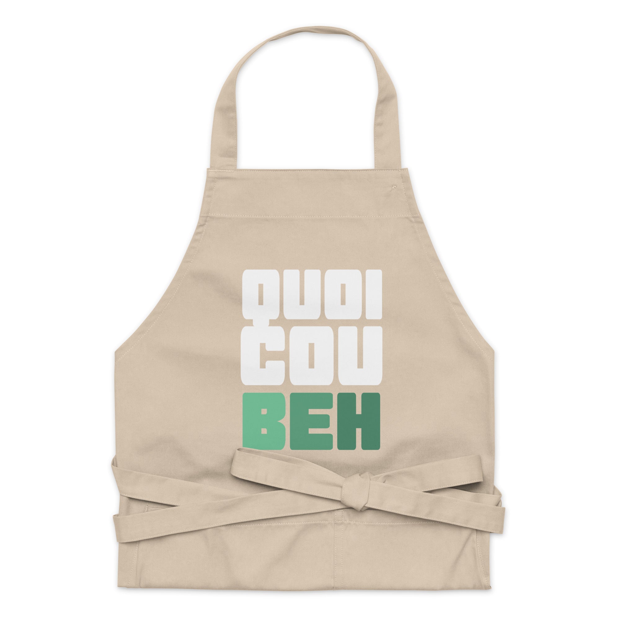 Quoicoubeh - Tablier en coton biologique