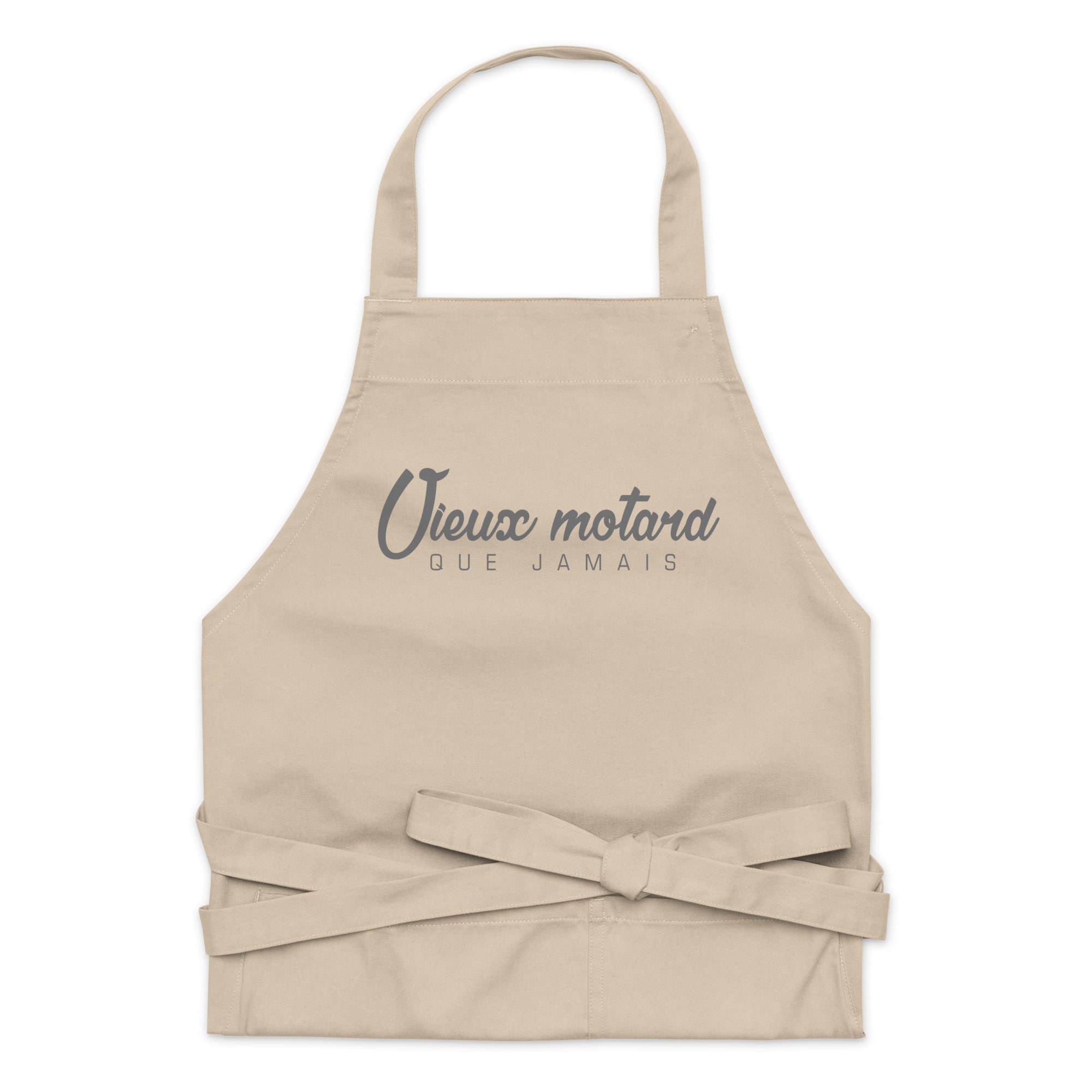 Vieux motard - Tablier en coton biologique