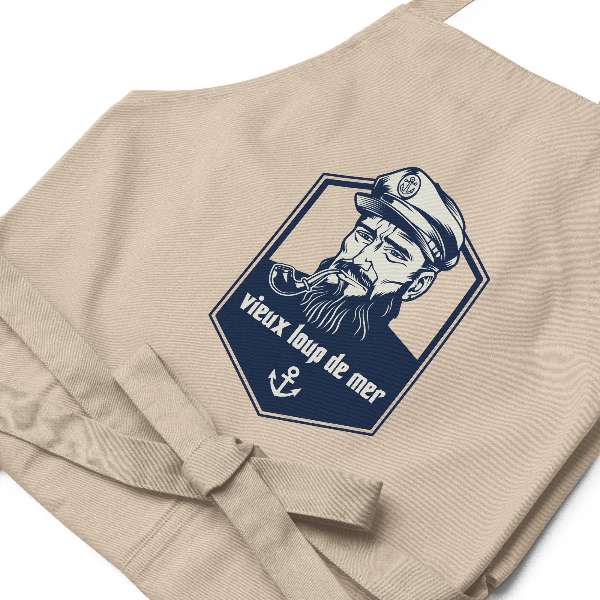 Vieux loup de mer - Tablier en coton biologique