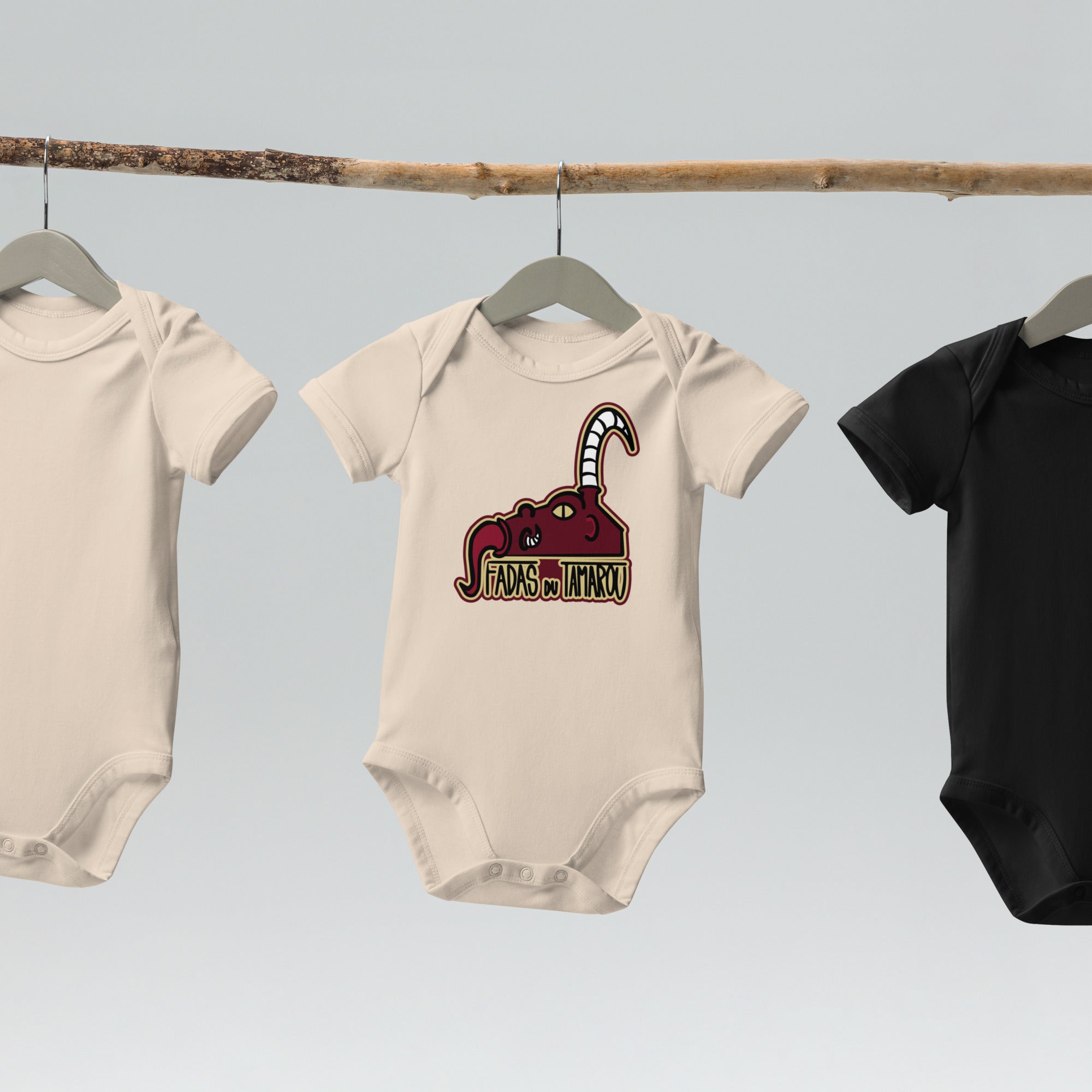 Fadas du Tamarou  - Body en coton bio bébé