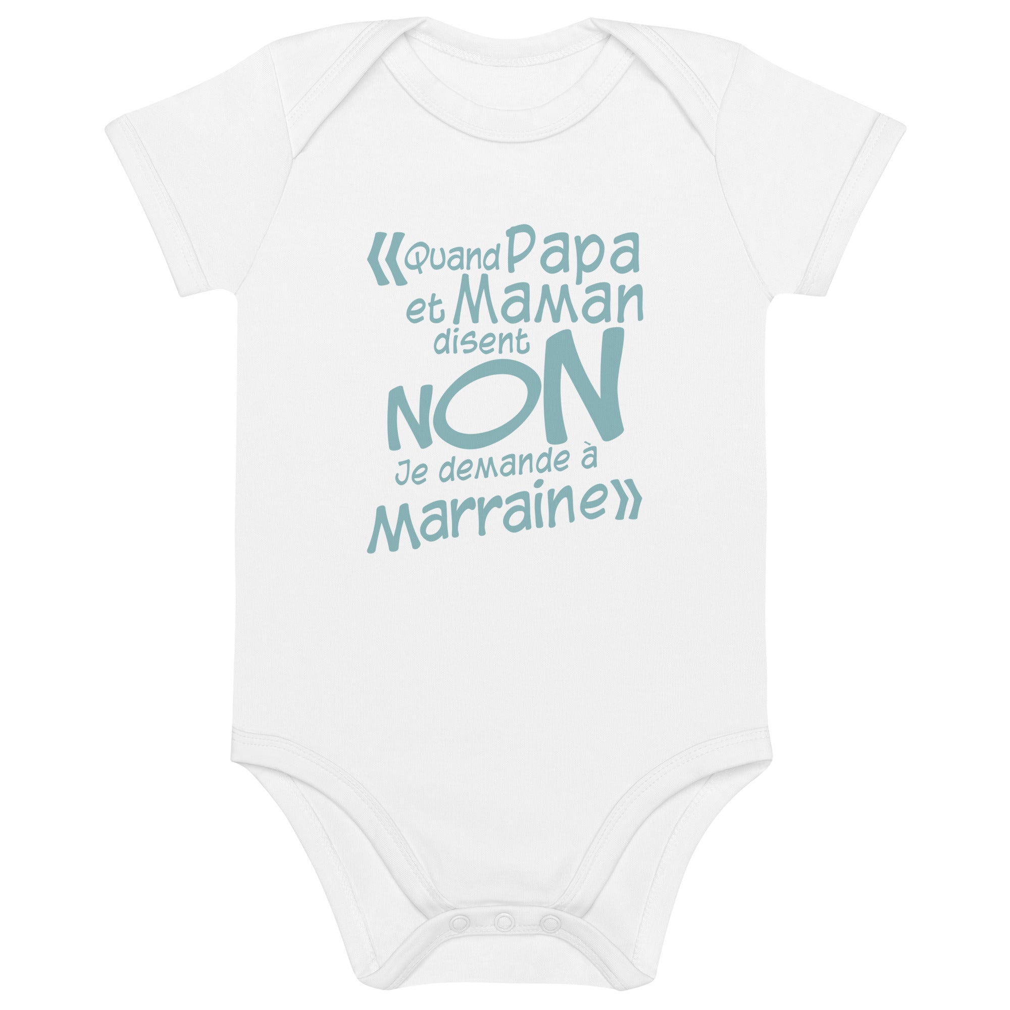 Je demande à marraine - Body en coton bio bébé