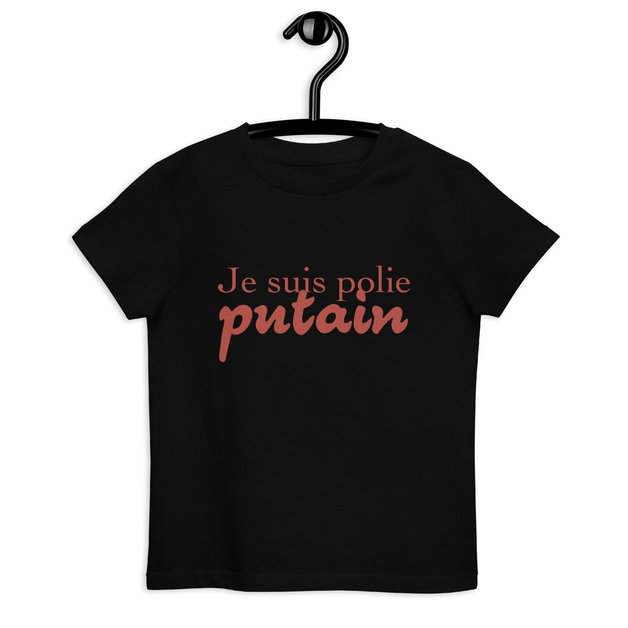 Je suis polie - T-shirt en coton bio enfant