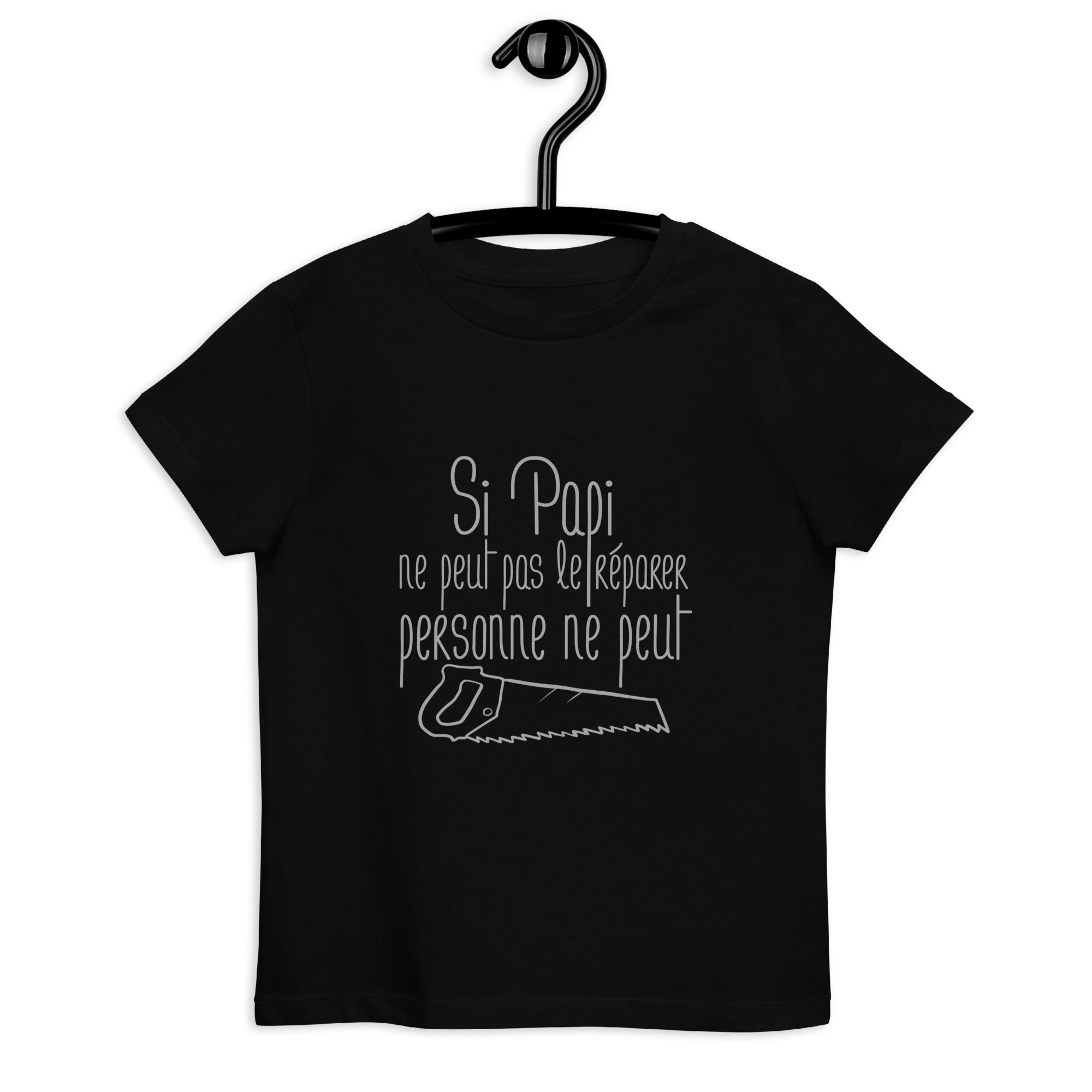 Si papi ne peut pas - T-shirt en coton bio enfant