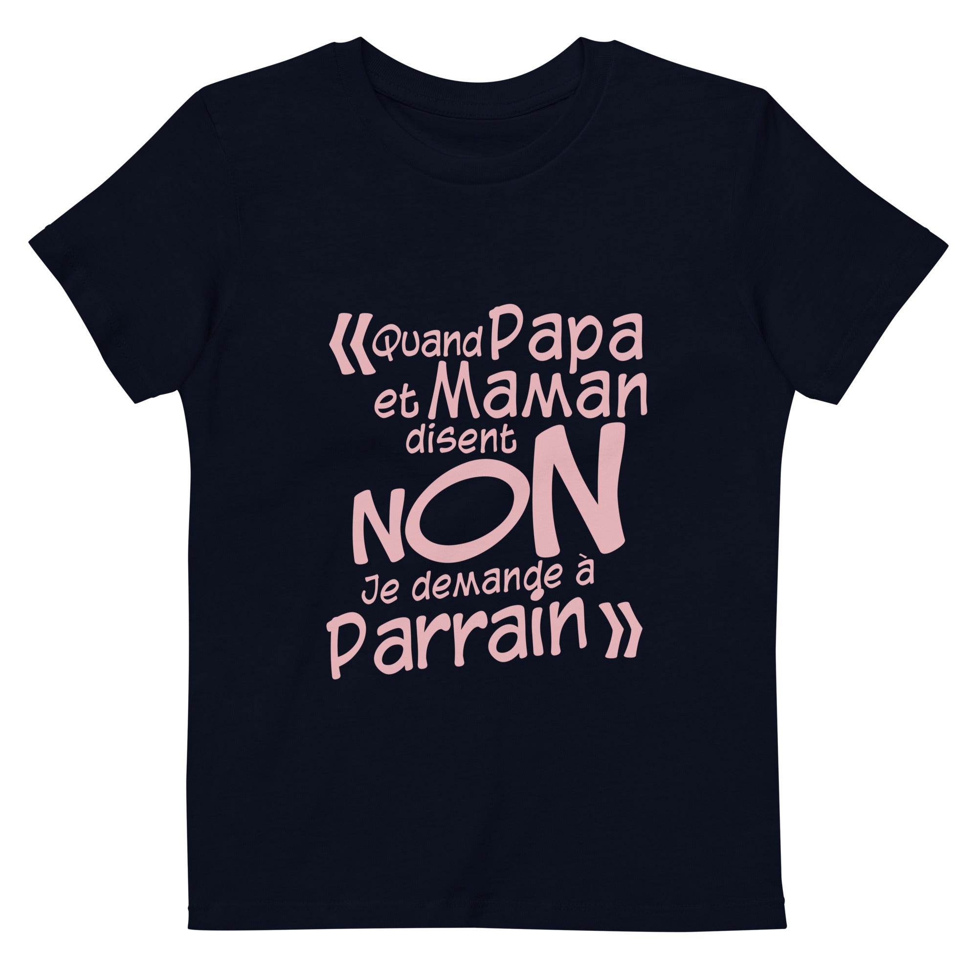 Je demande à parrain - T-shirt en coton bio enfant