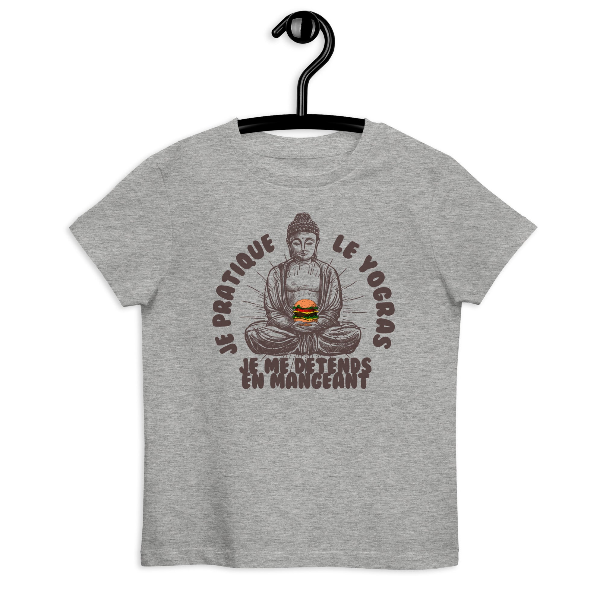 Je pratique le yogras - T-shirt en coton bio enfant