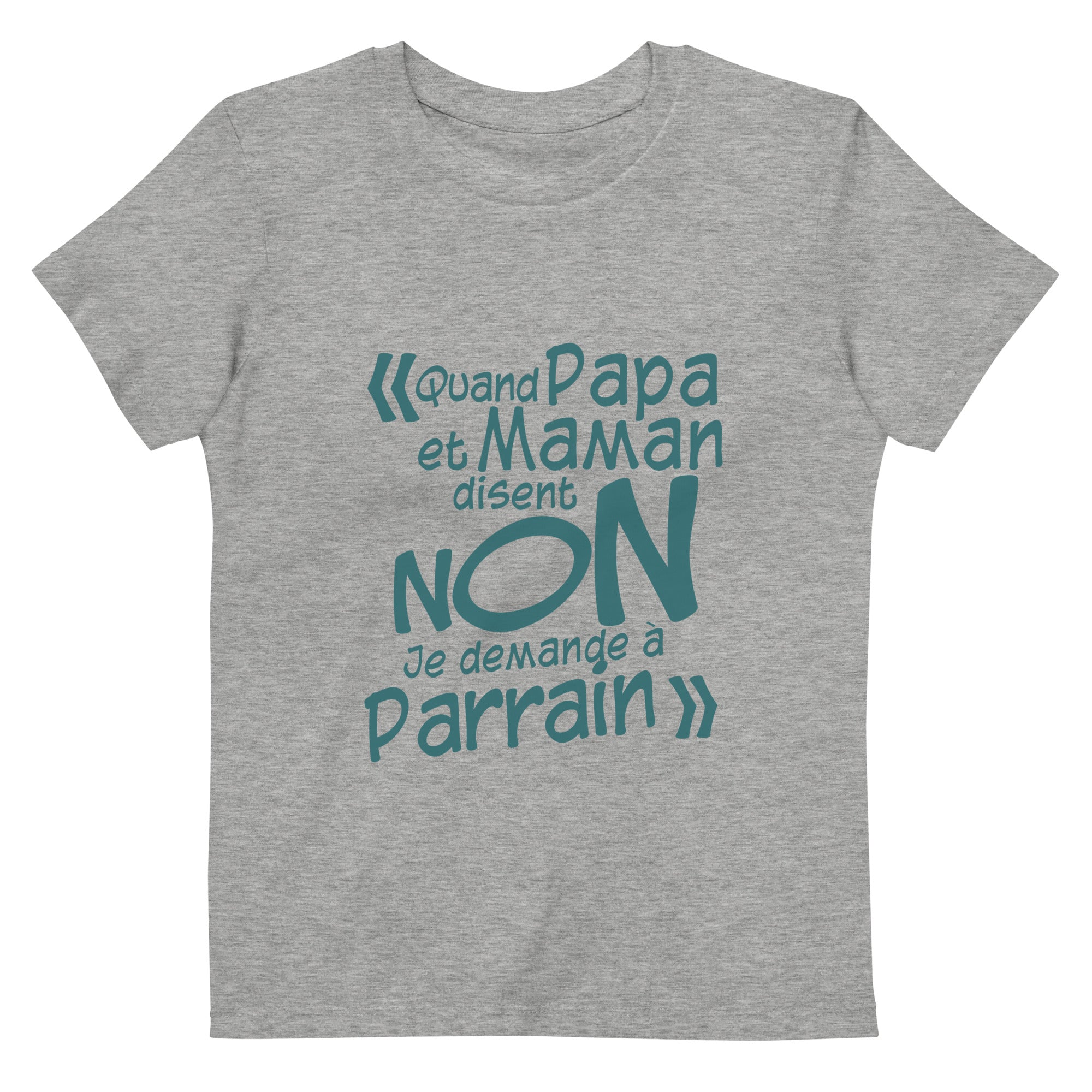 Je demande à parrain - T-shirt en coton bio enfant
