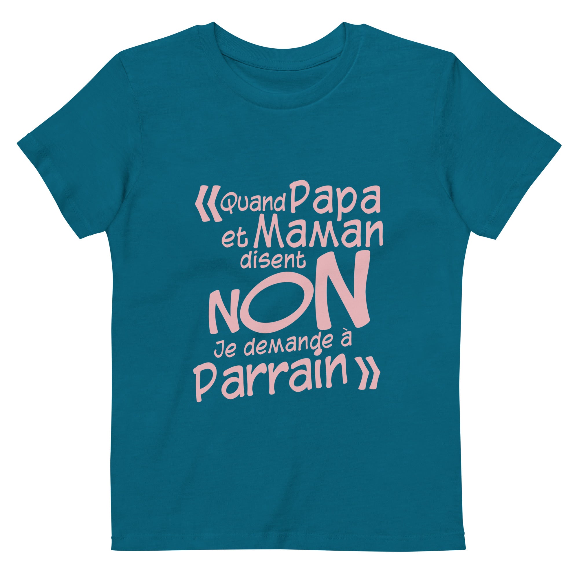 Je demande à parrain - T-shirt en coton bio enfant