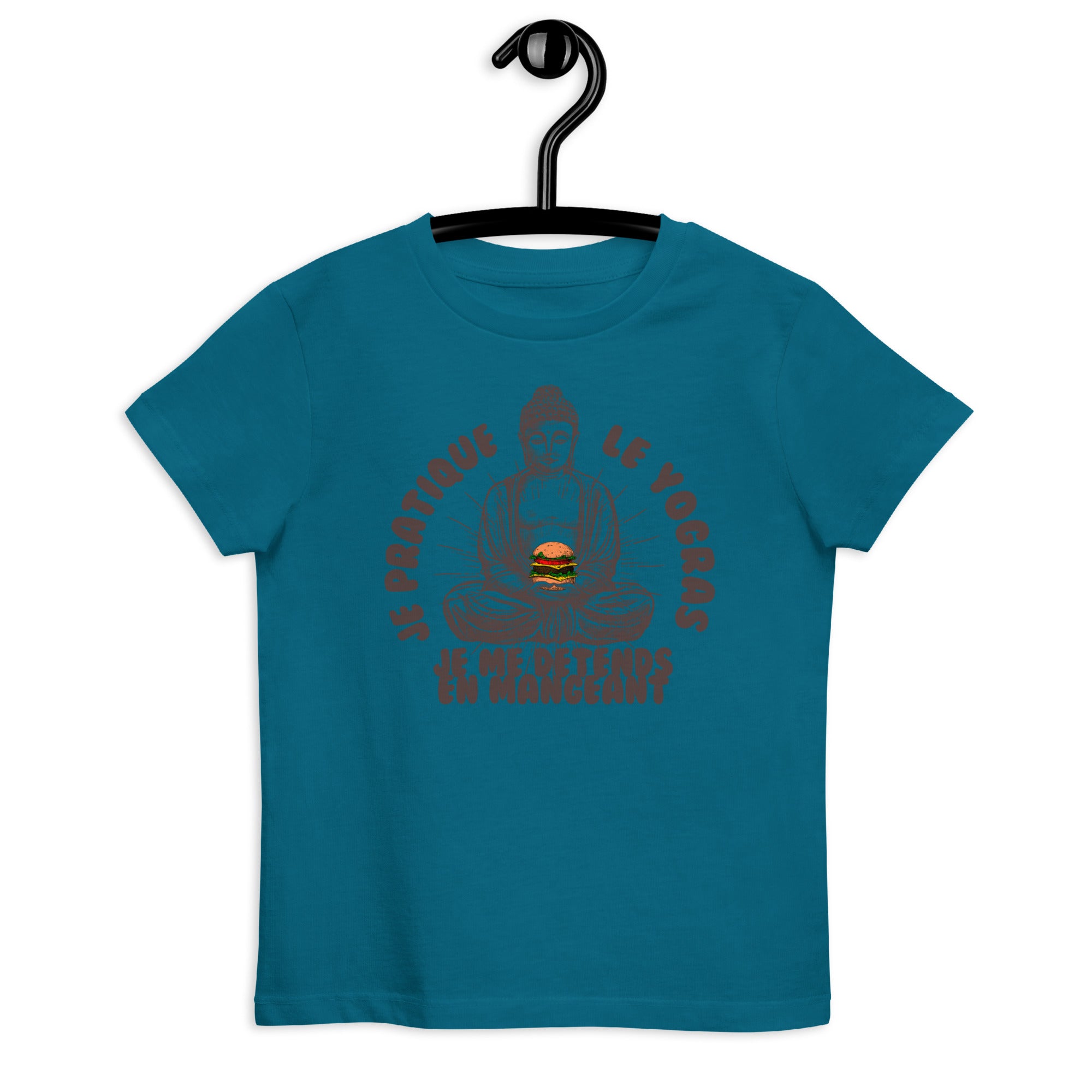Je pratique le yogras - T-shirt en coton bio enfant