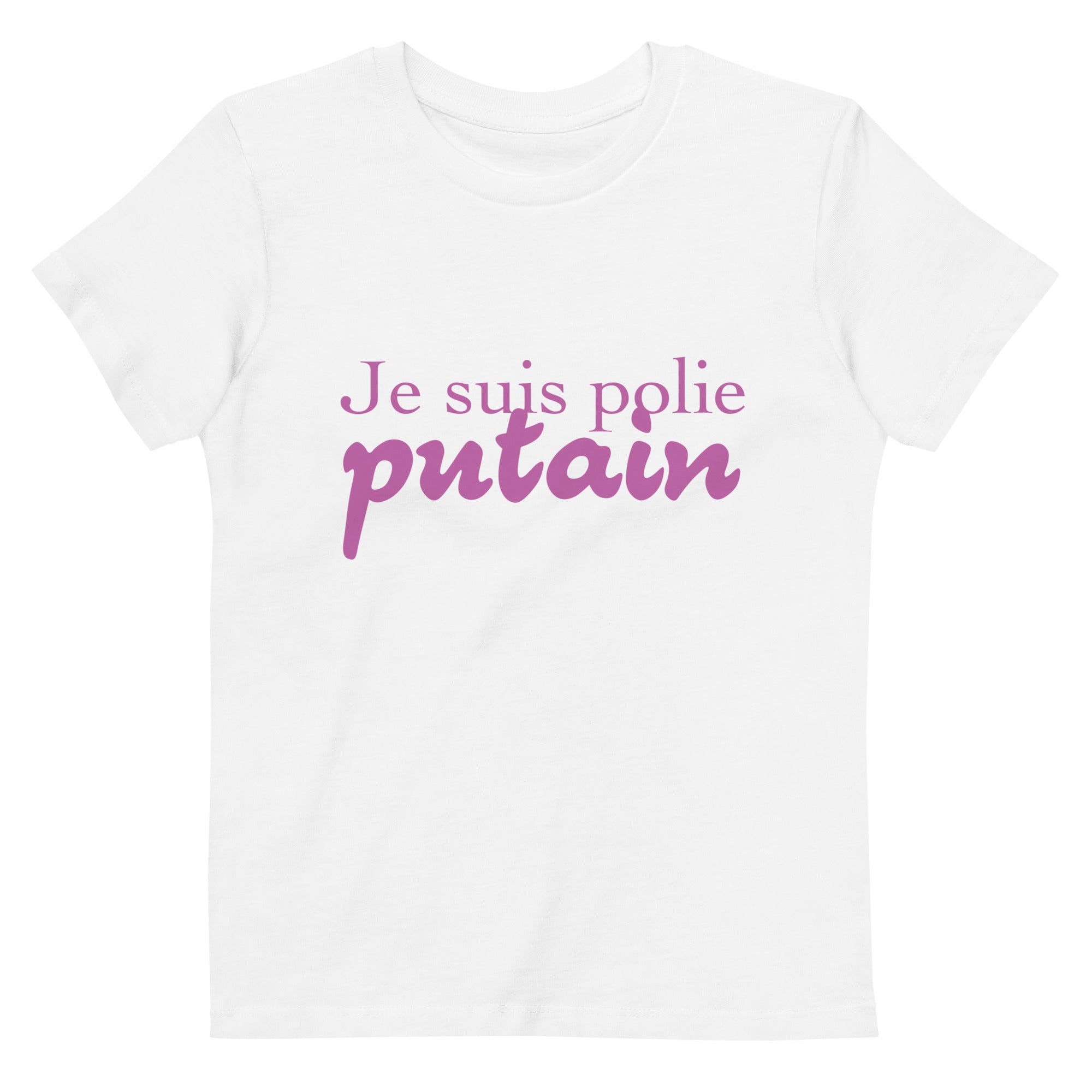 Je suis polie - T-shirt en coton bio enfant