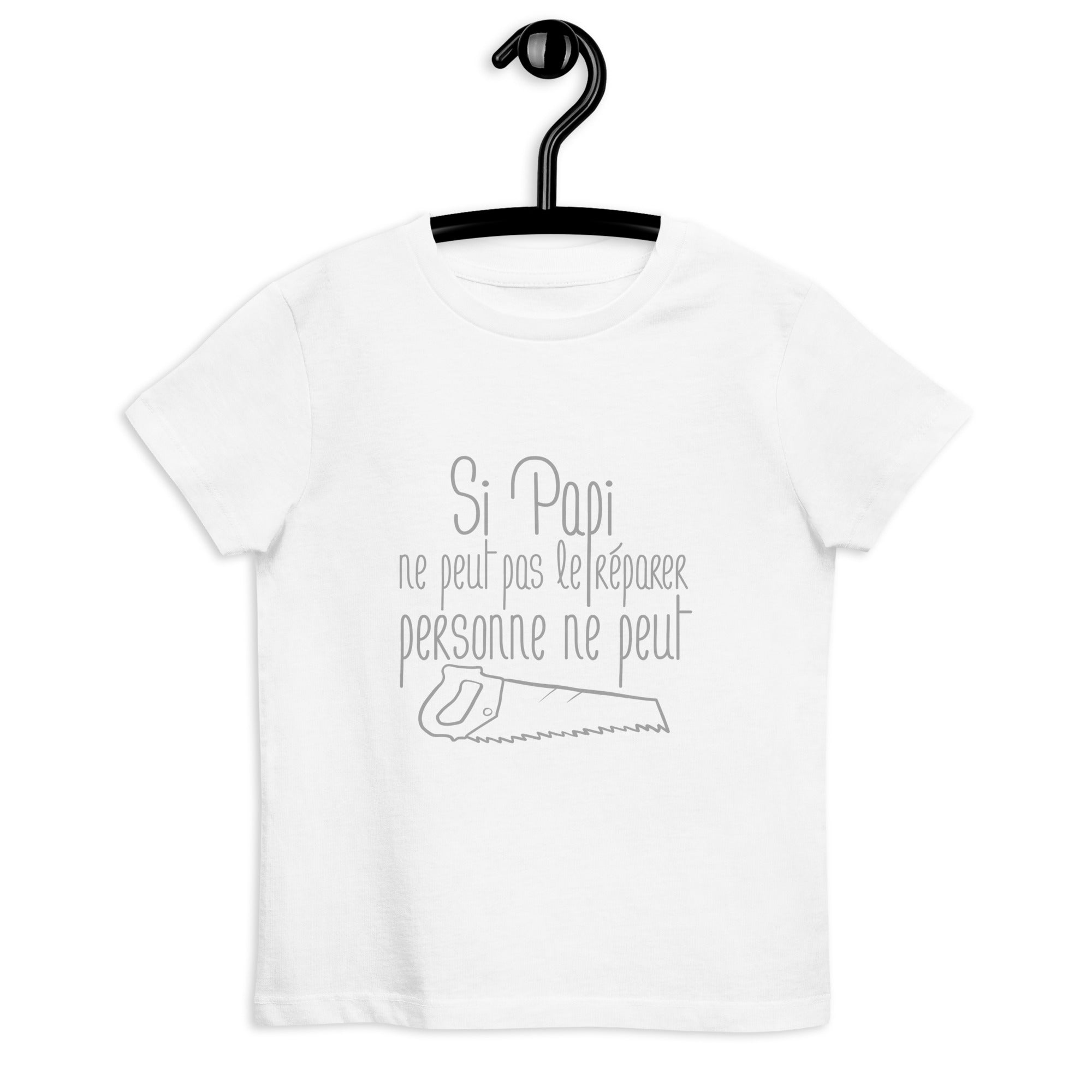 Si papi ne peut pas - T-shirt en coton bio enfant